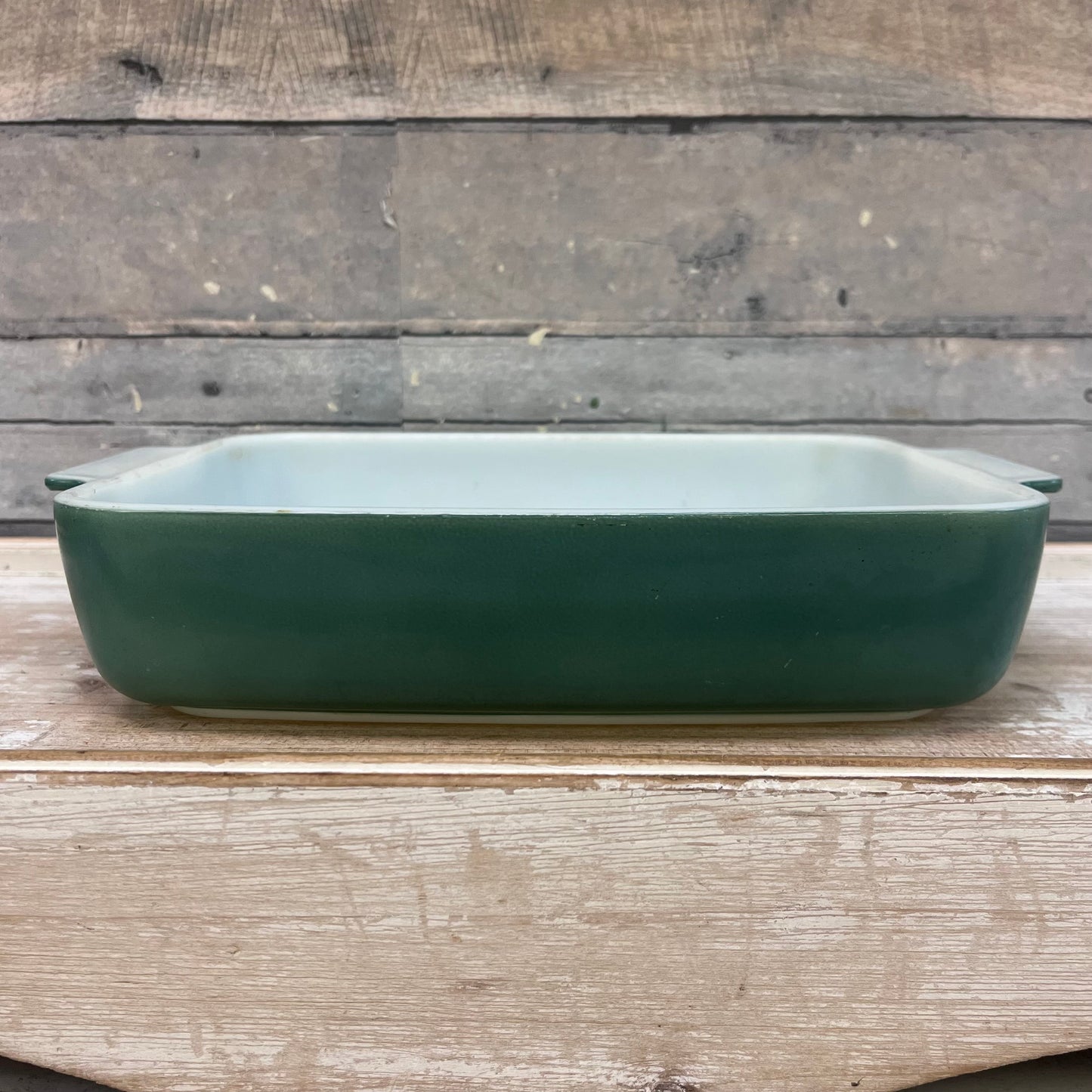 Pyrex Green Casserole Dish, #507-B