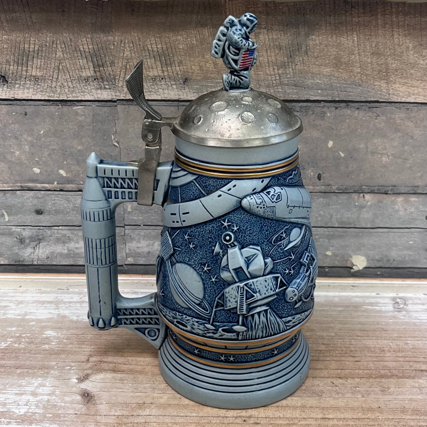 Avon Conquest of Space Lidded Stein, 1991