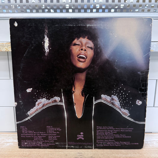 Donna Summer A Love Trilogy Vinyl Record 1976