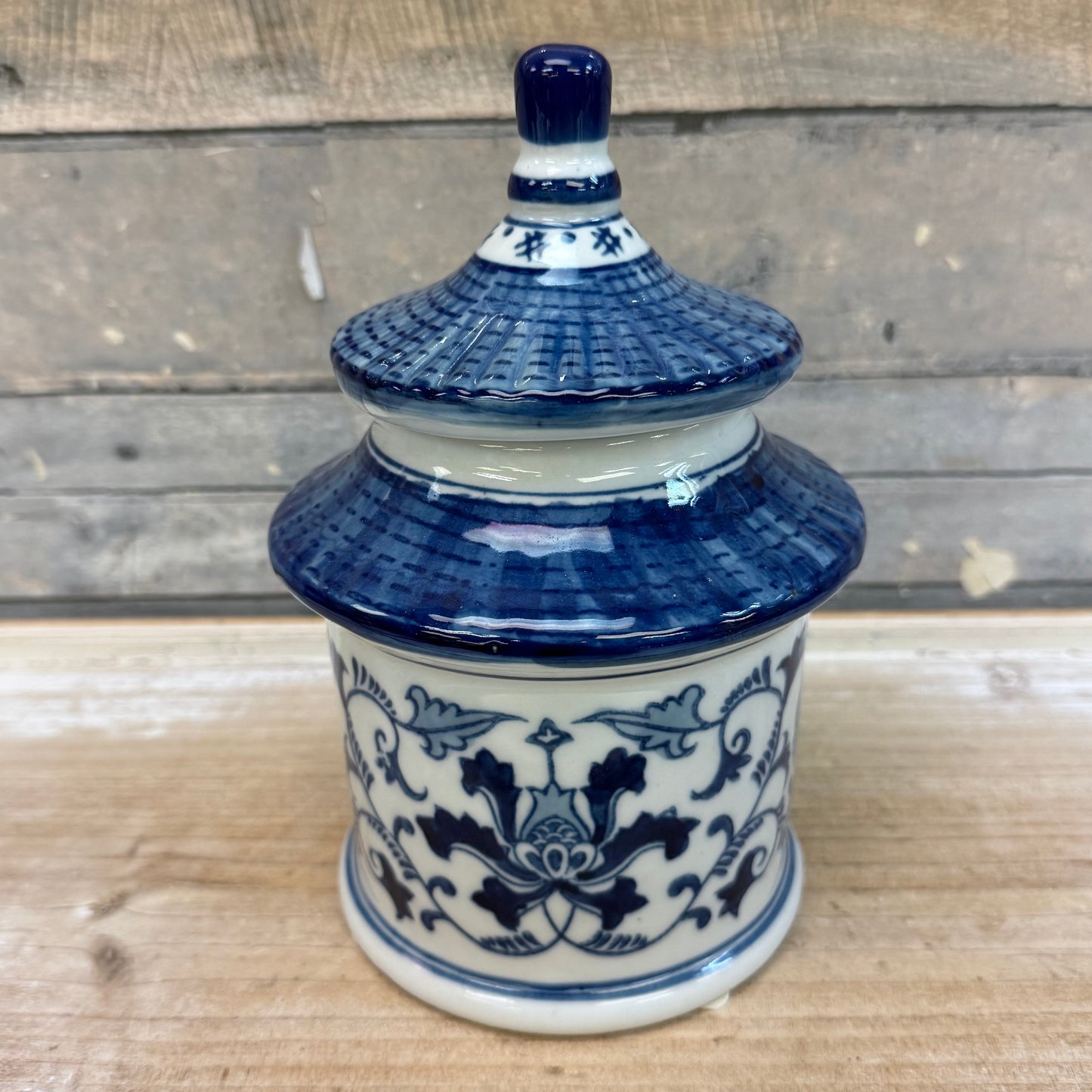 Chinoiserie Floral Porcelain Jar Selection