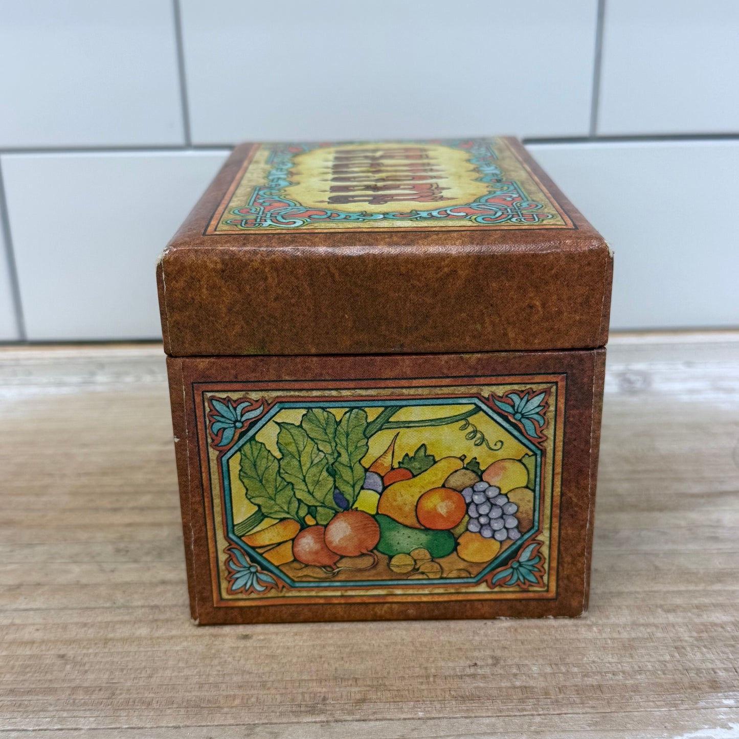 The Current Co. Vegetable Recipe Box, 1979