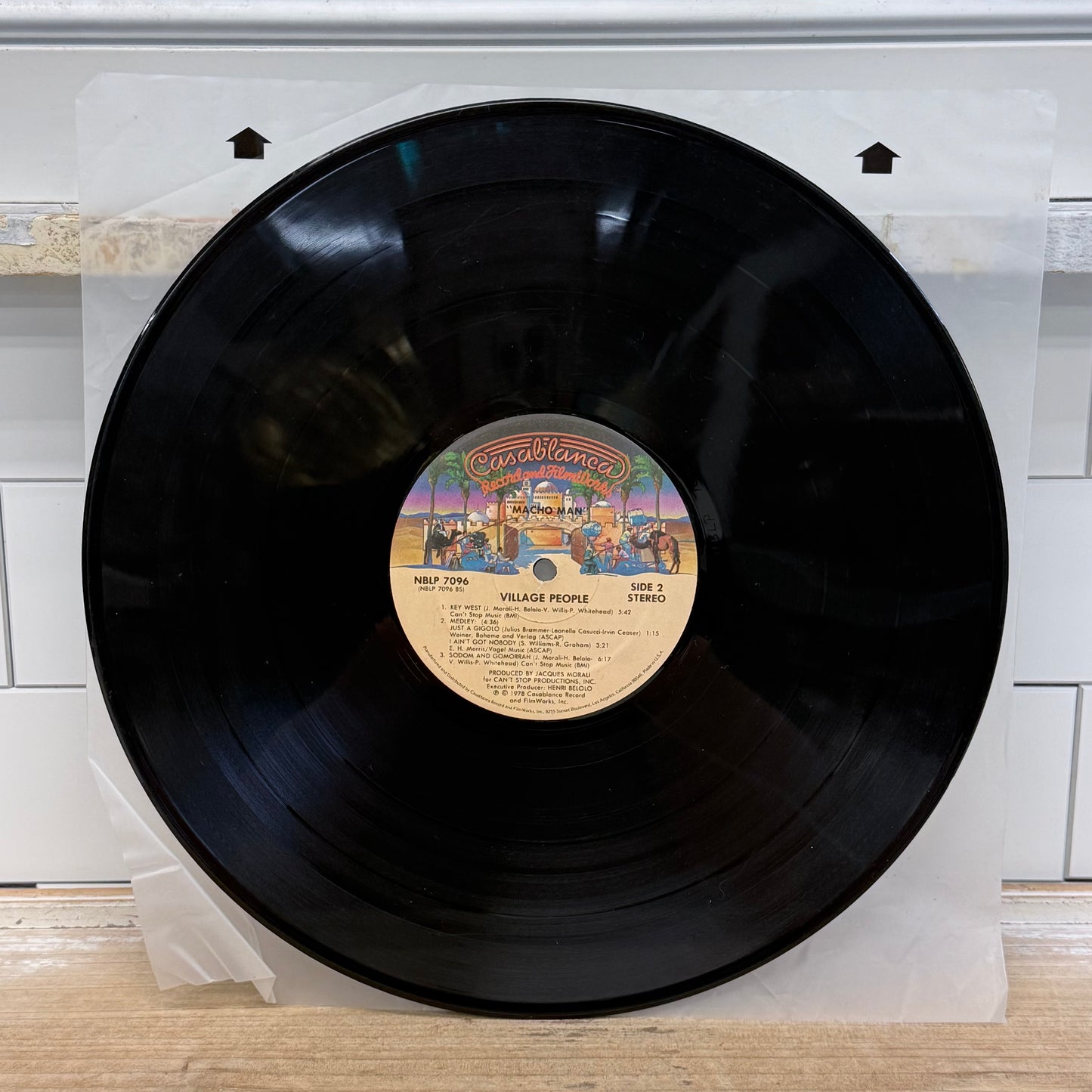 Village People Macho Man Vinyl Record LP 1978