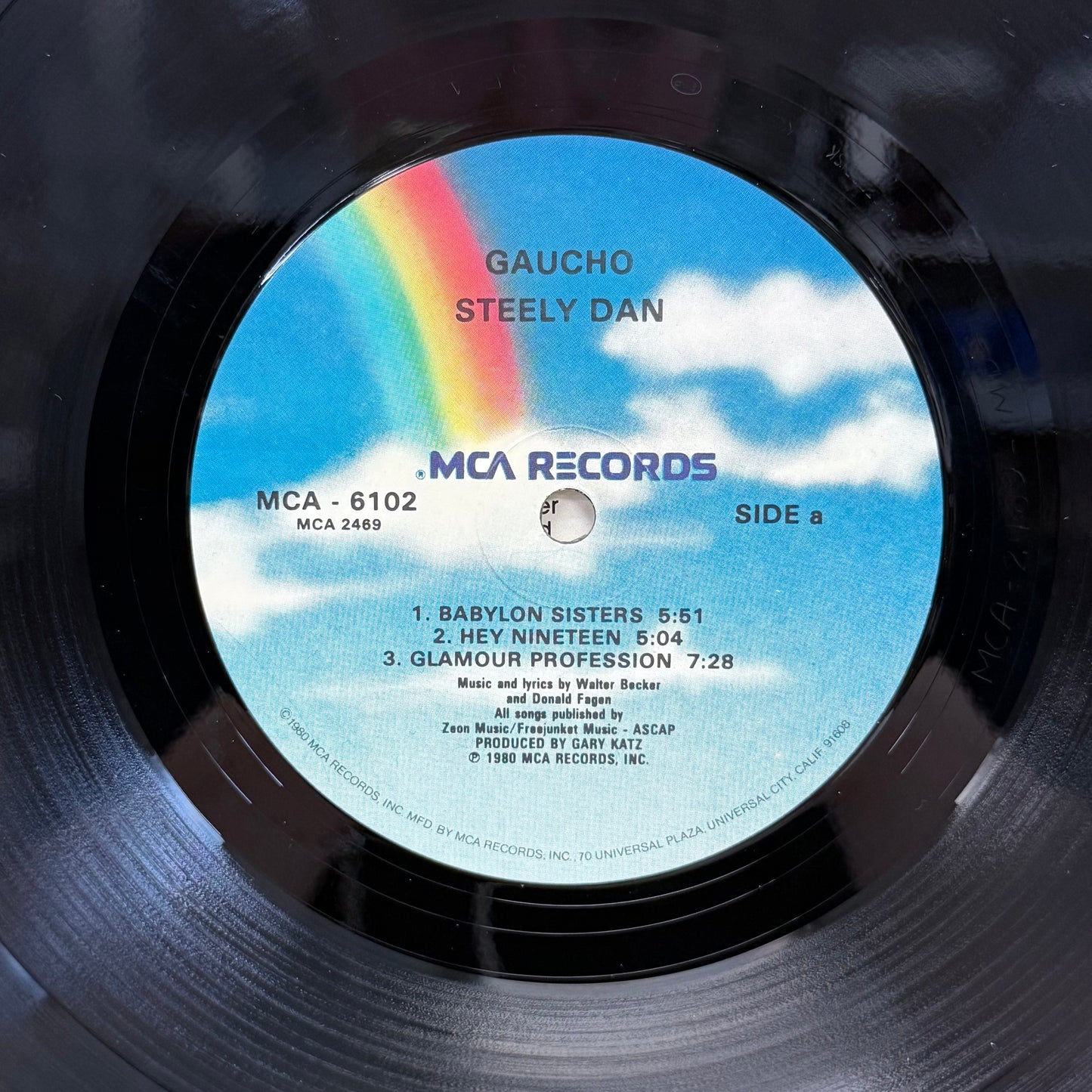 Steely Dan Gaucho Vinyl Record LP 1980