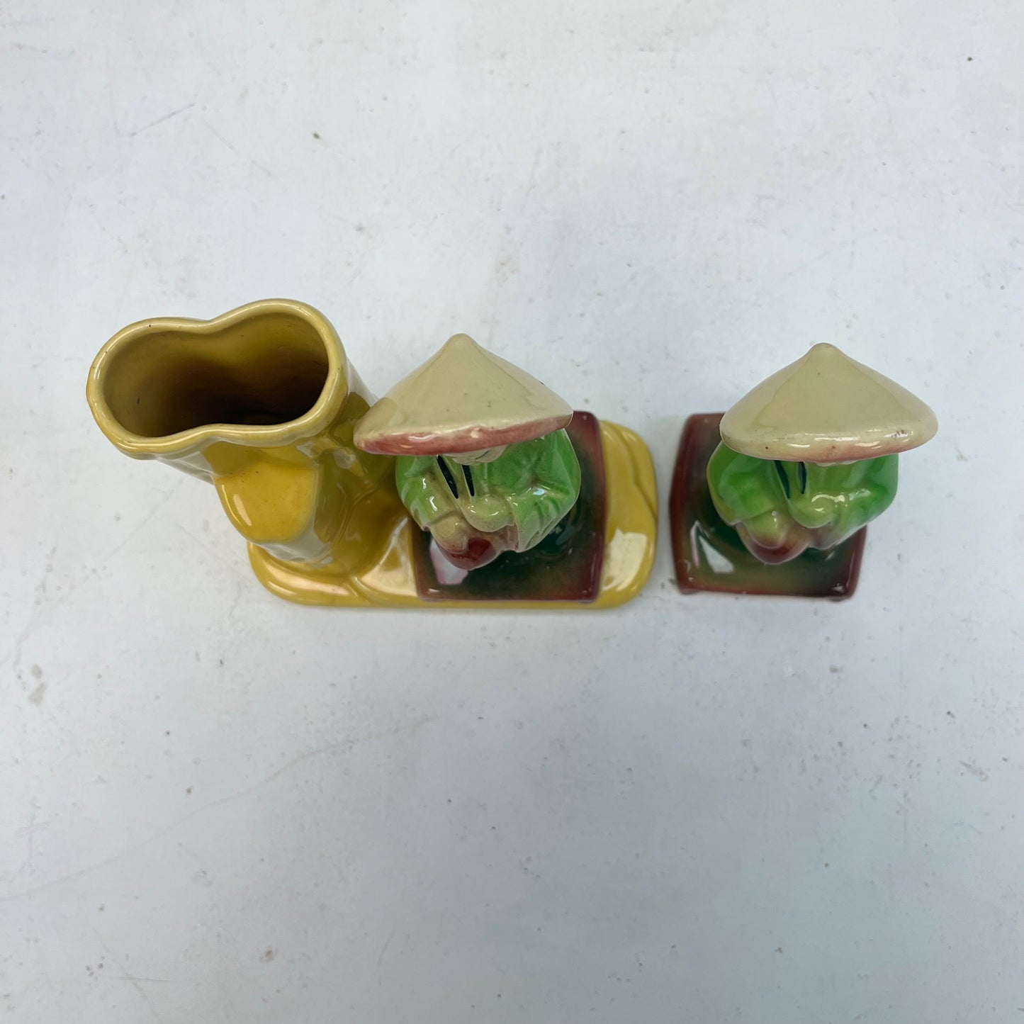 Shawnee Vase & Figurine, Set of 2
