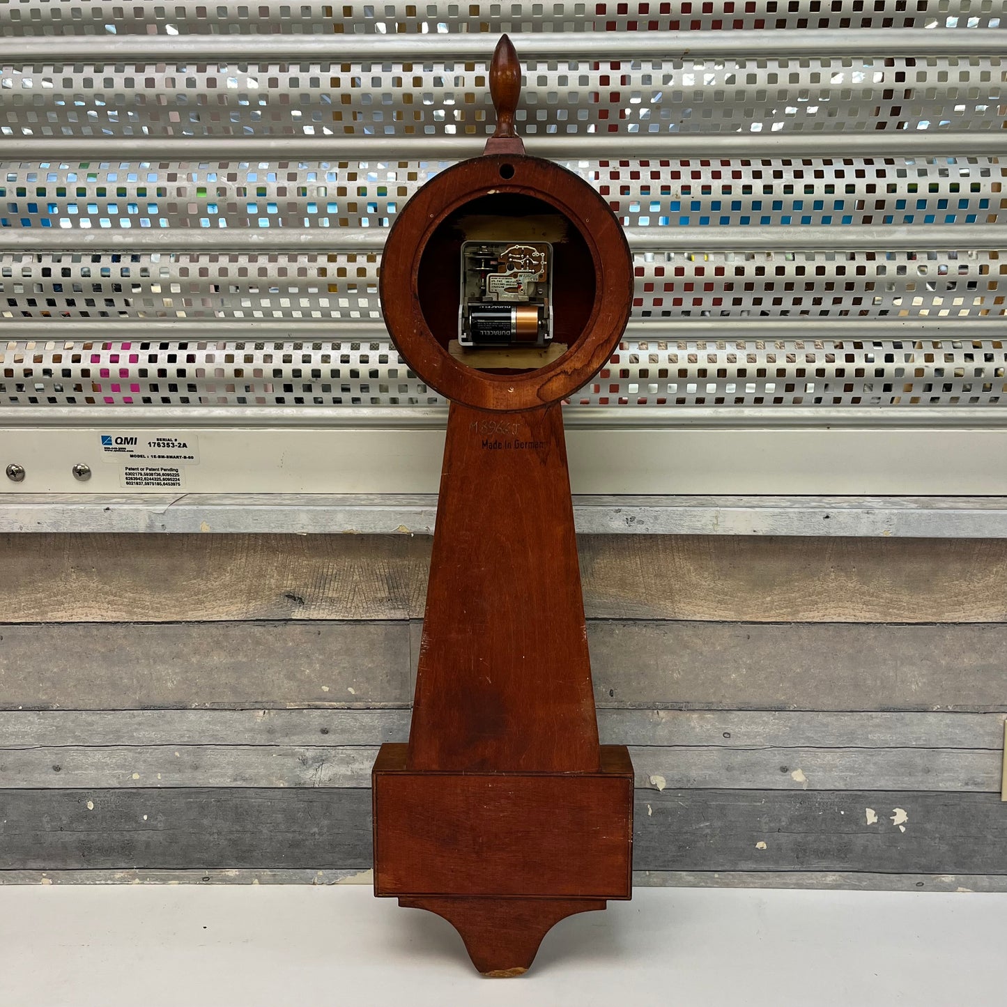 Mid-Century German Banjo Clock