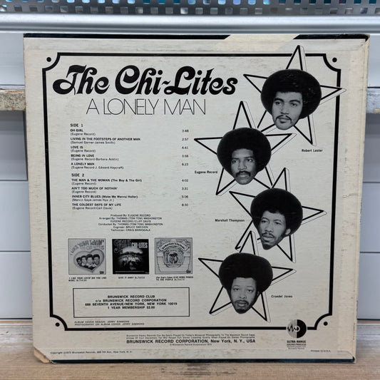 The Chi-Lites A Lonely Man Vinyl LP 1972 #BL 754179