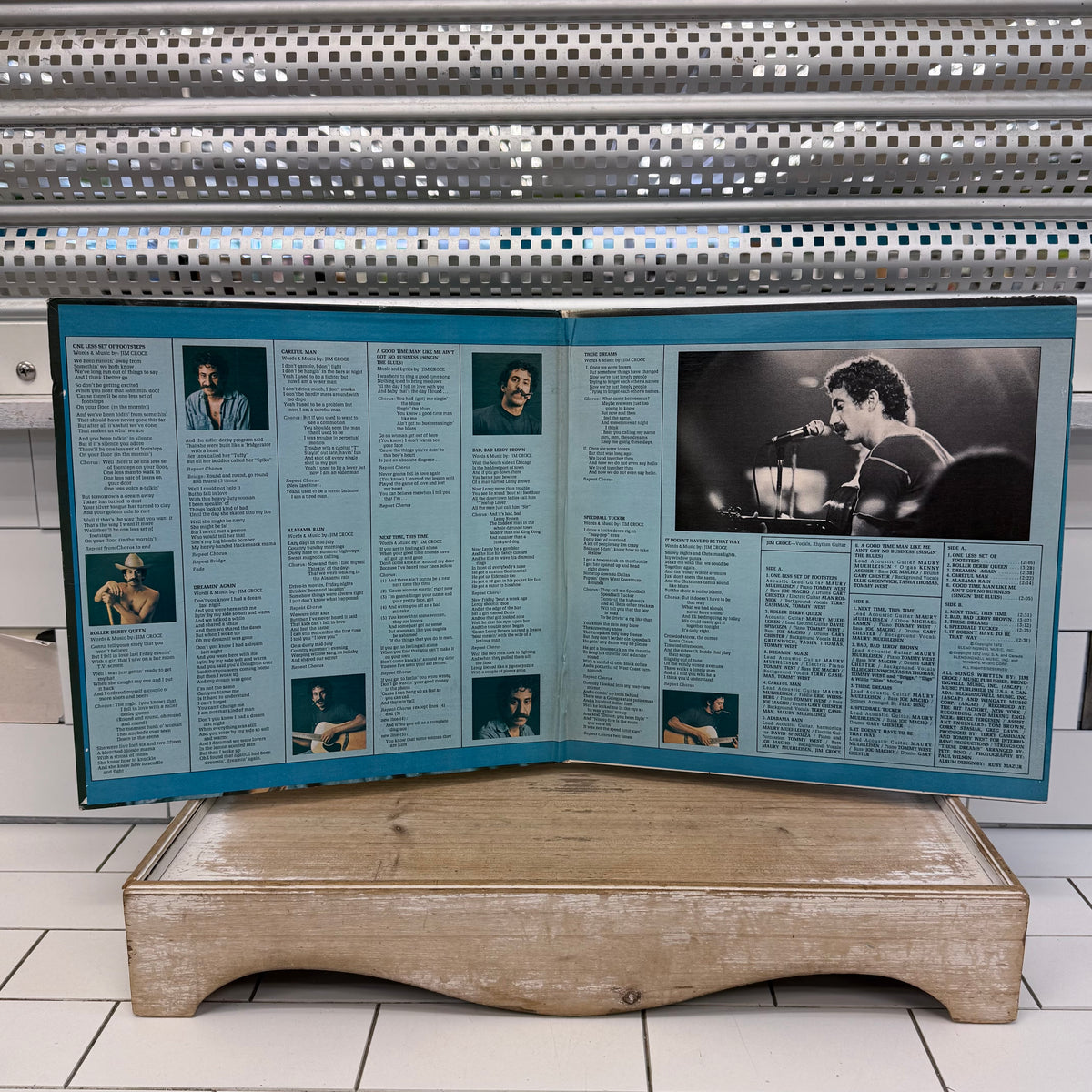 Jim Croce Life and Times Vinyl Record, 1973 - ABCX-769