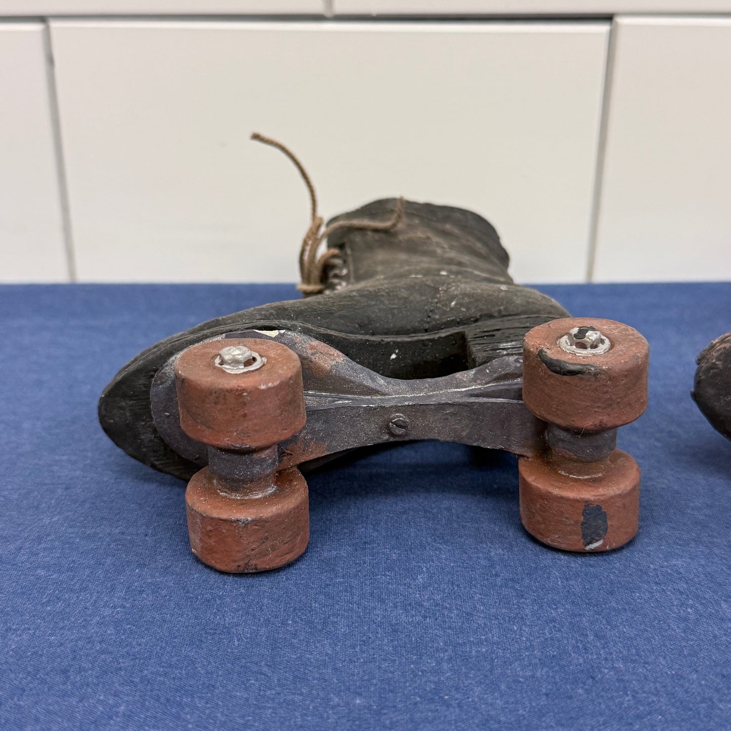 Vintage Roller Skate Figurines Set of 7 Resin Retro Rink Decor