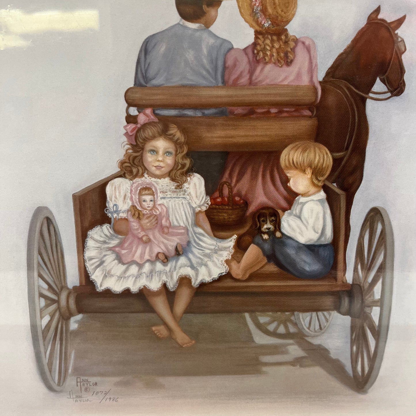 Ann Taylor Going Home Art Print, 1986