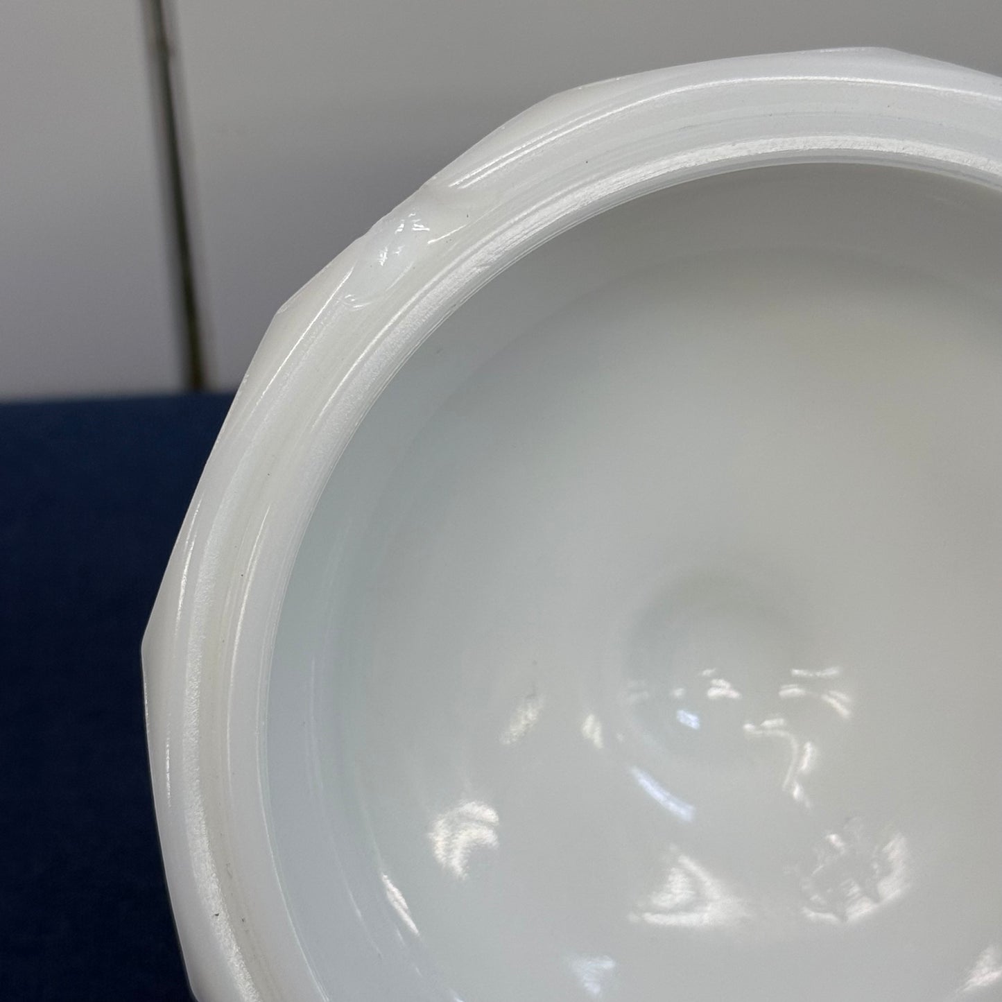 Westmoreland Milk Glass Compote & Canister