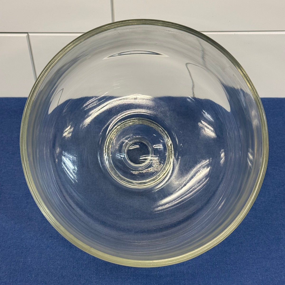 Goodwood Teak Cheese Board Glass Dome Cloche Serving Platter