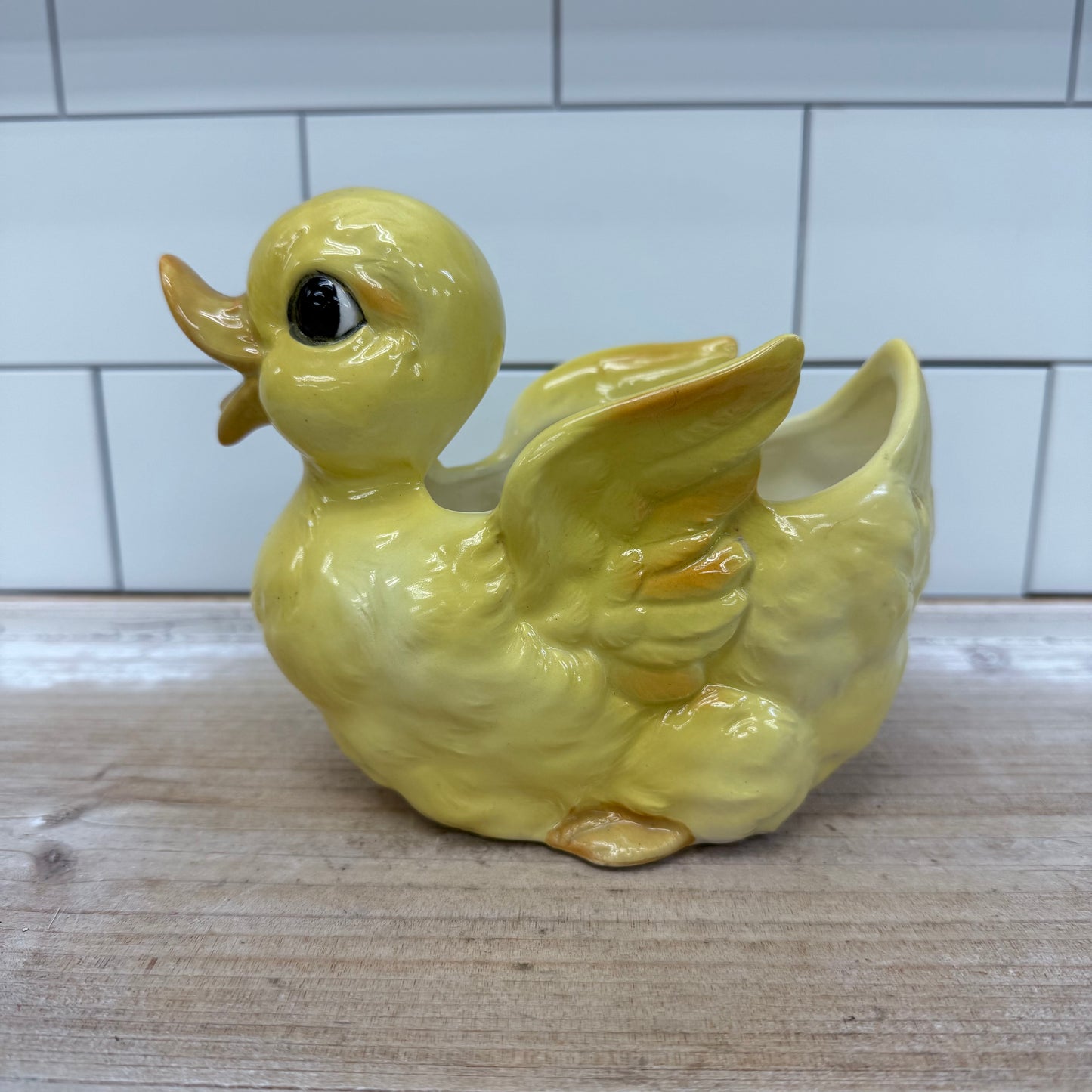 Duckling Ceramic Planter