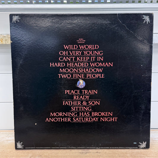 Cat Stevens Greatest Hits Vinyl Record LP 1975 Poster #SP-4519