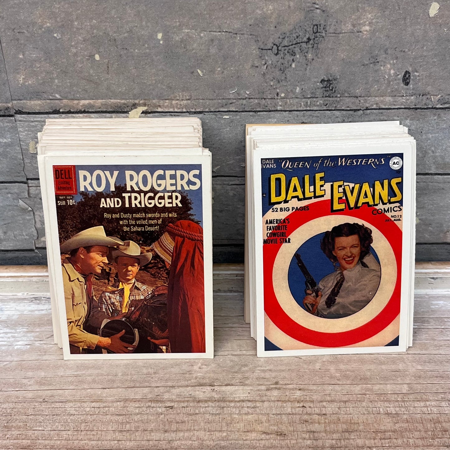 Roy Rogers Dale Evans Trading Card Set of 100, 1990s