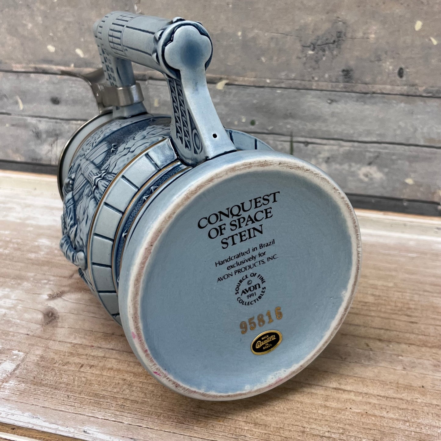 Avon Conquest of Space Lidded Stein, 1991
