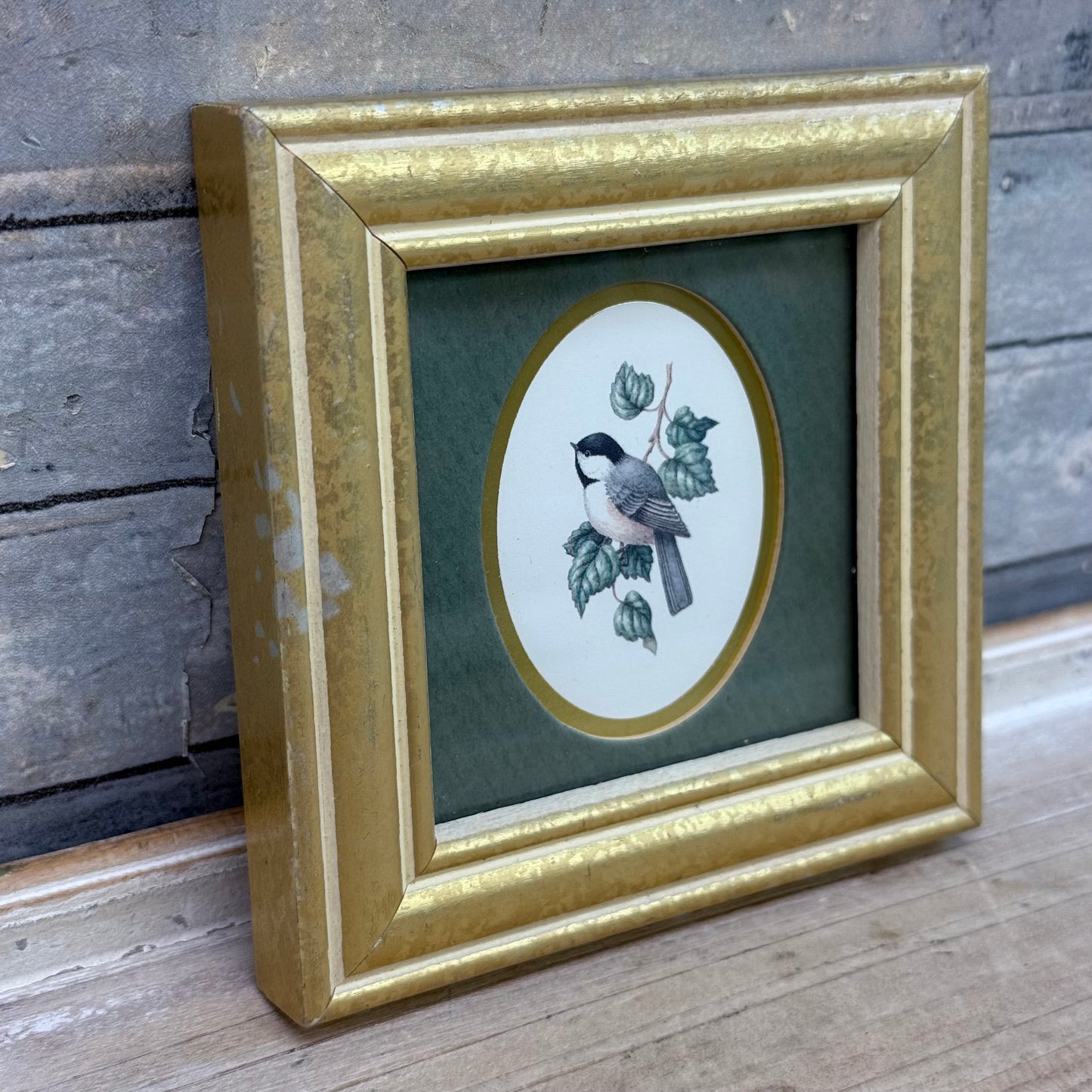 Kathy Seek Chickadee Framed Art Print, 1994