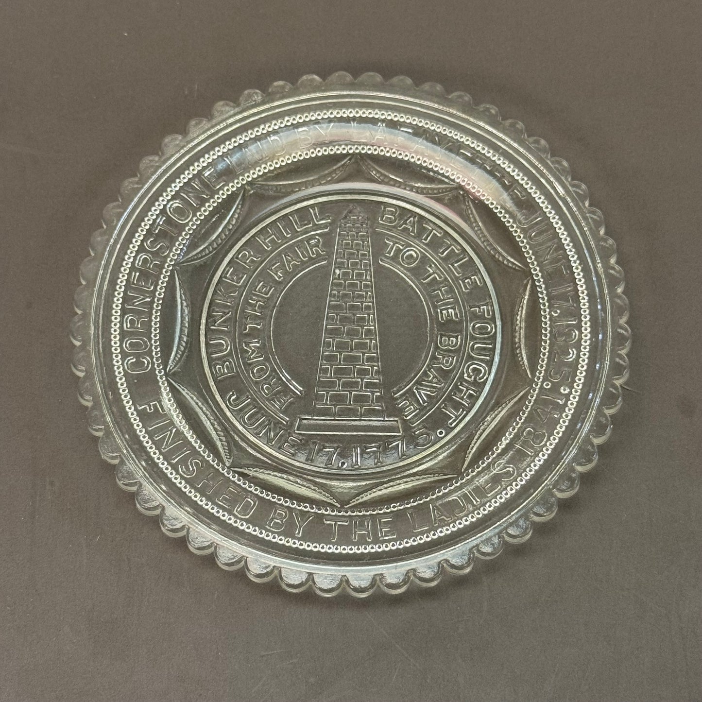 Pairpoint Pressed Glass Cup Plate Selection