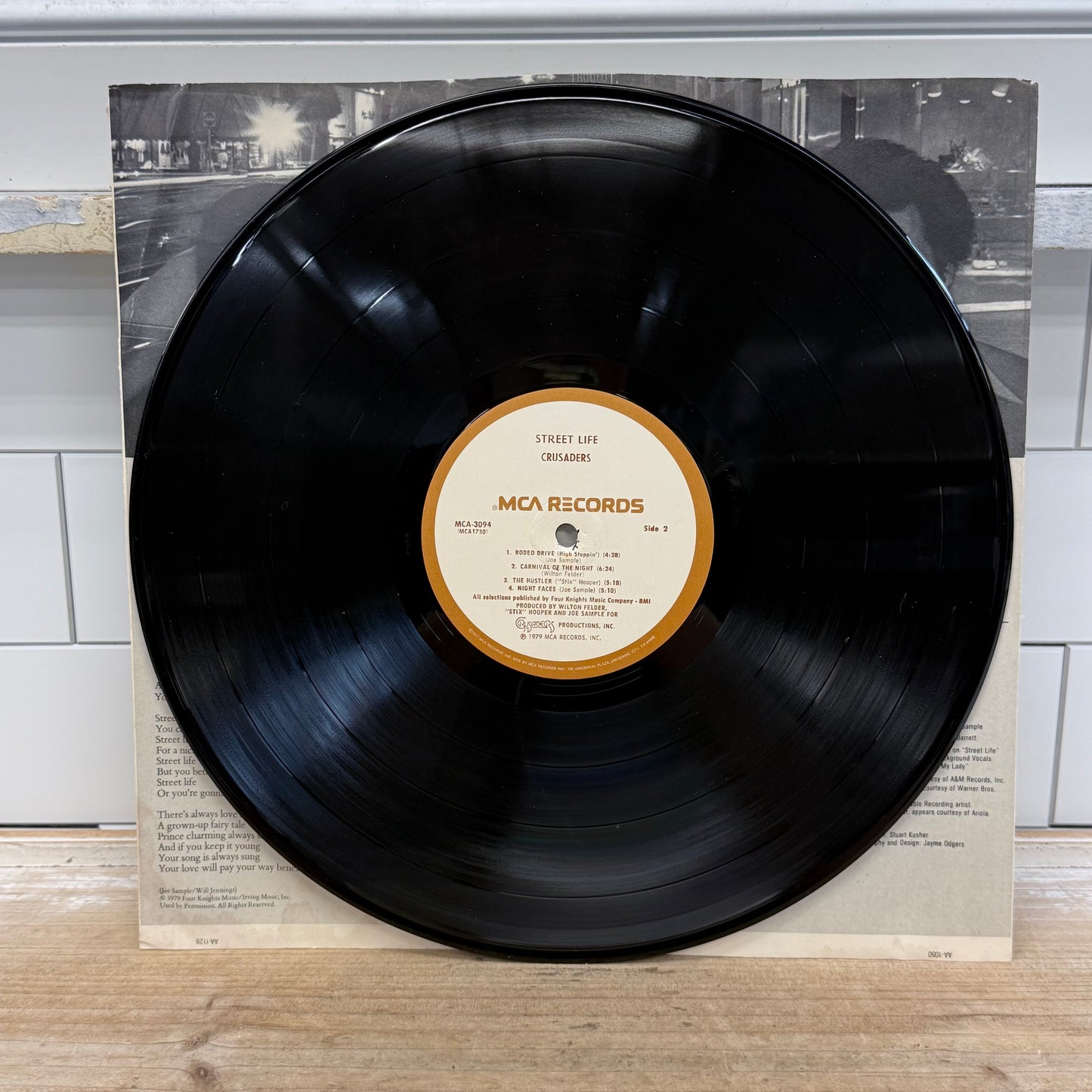 The Crusaders Street Life Vinyl Record LP 1979