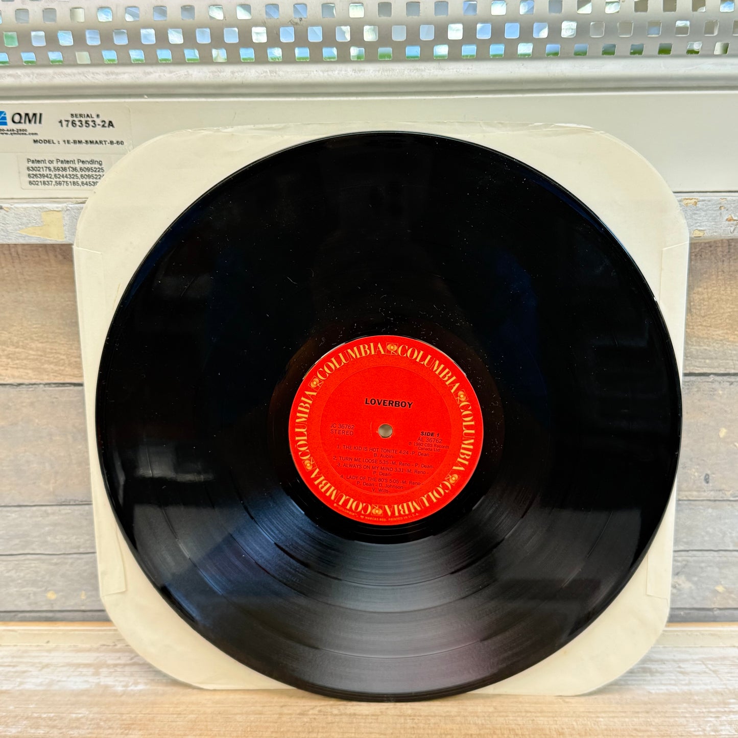 Loverboy Self Titled Vinyl Record, 1980