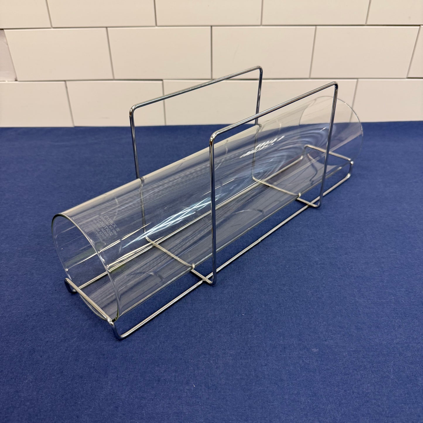 Pyrex Corning Bake a Round Glass Bread Tube with Rack in Box