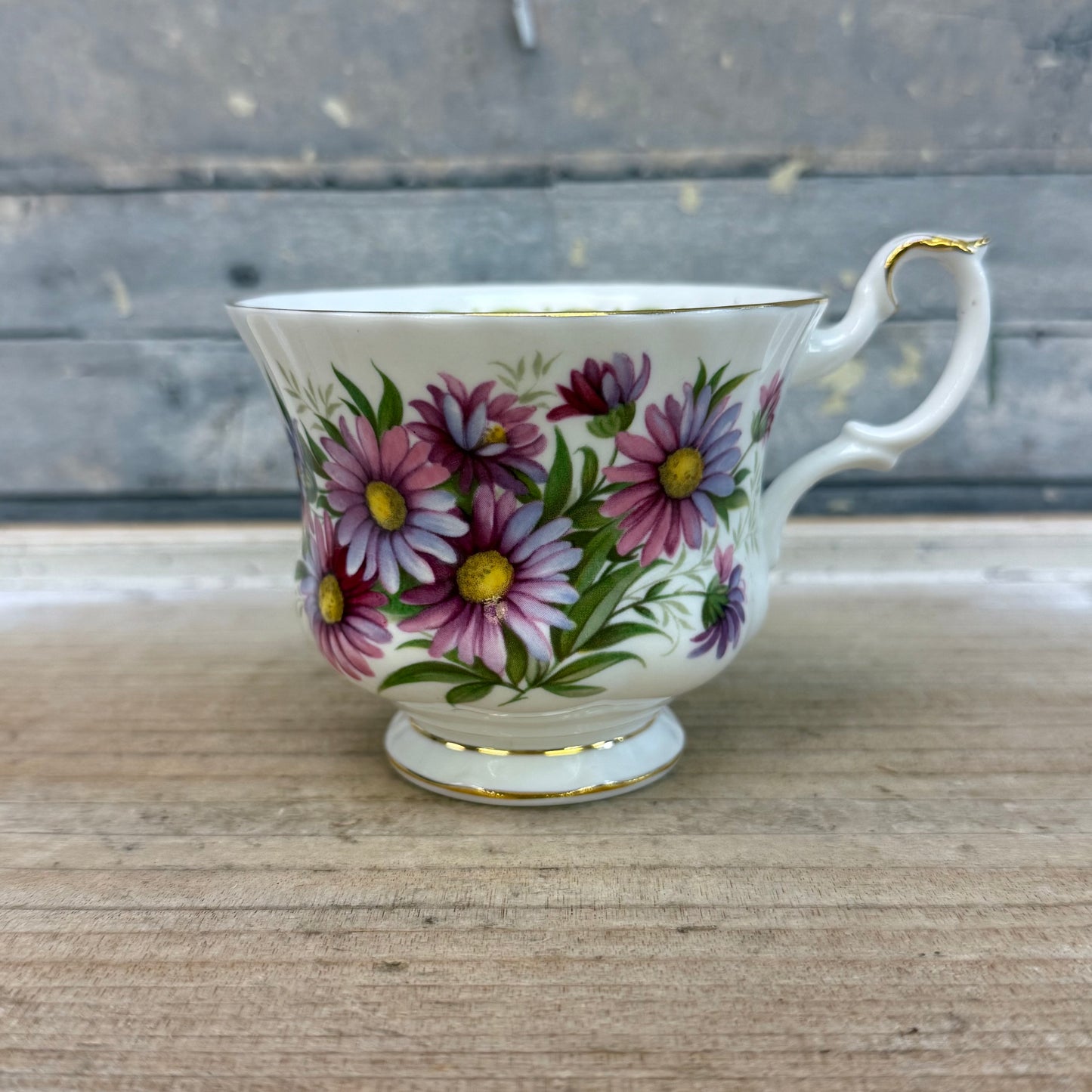 Royal Albert September Bone China Teacup & Saucer