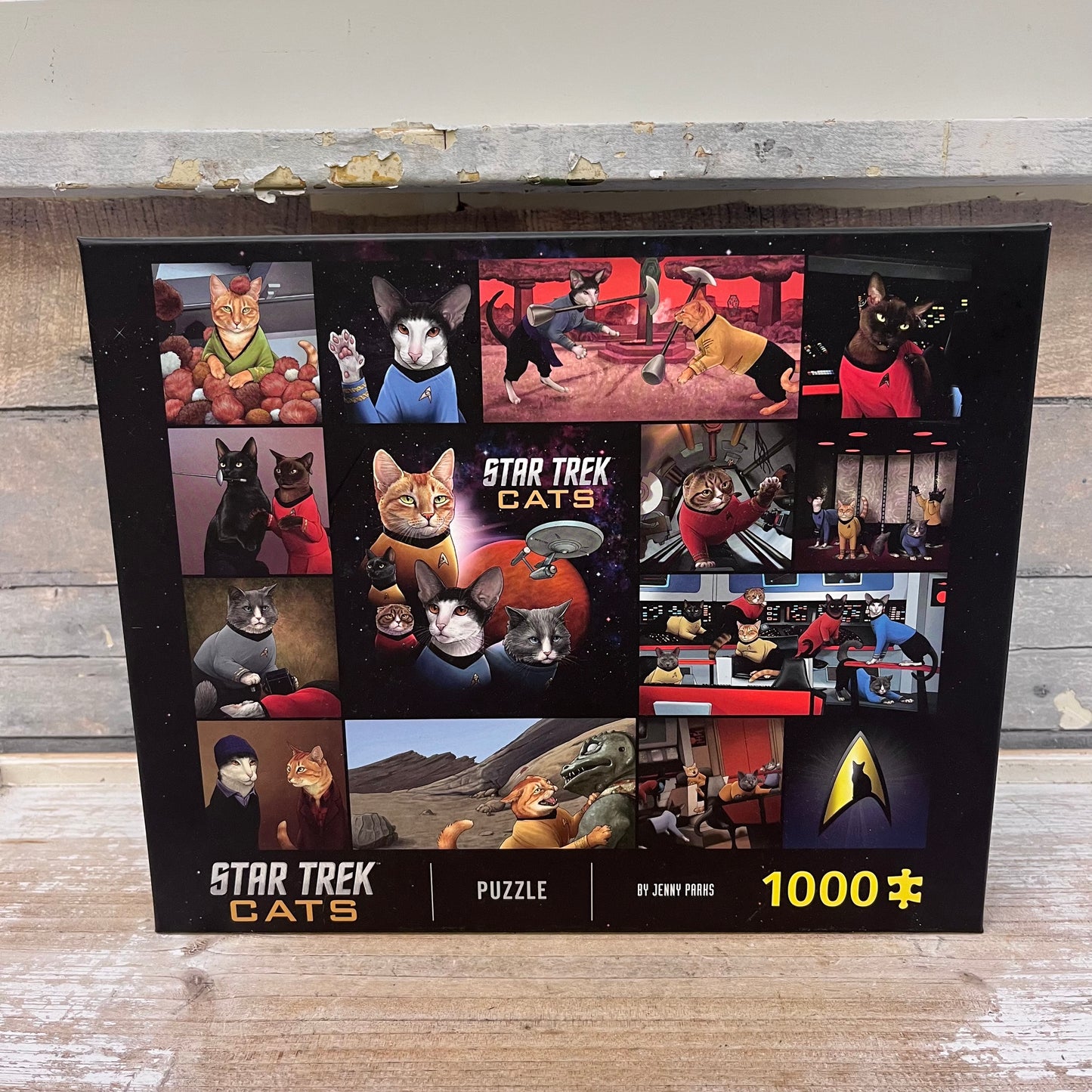Star Trek Cats 1000 Piece Puzzle, Sealed