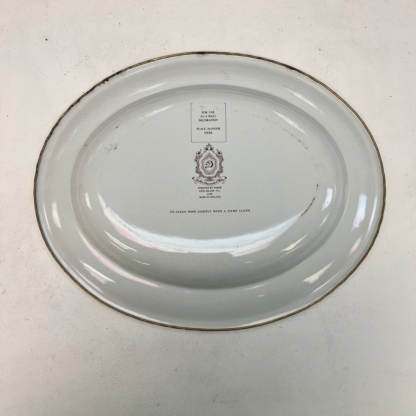 Daher Decorated Ware Floral Tin Tray