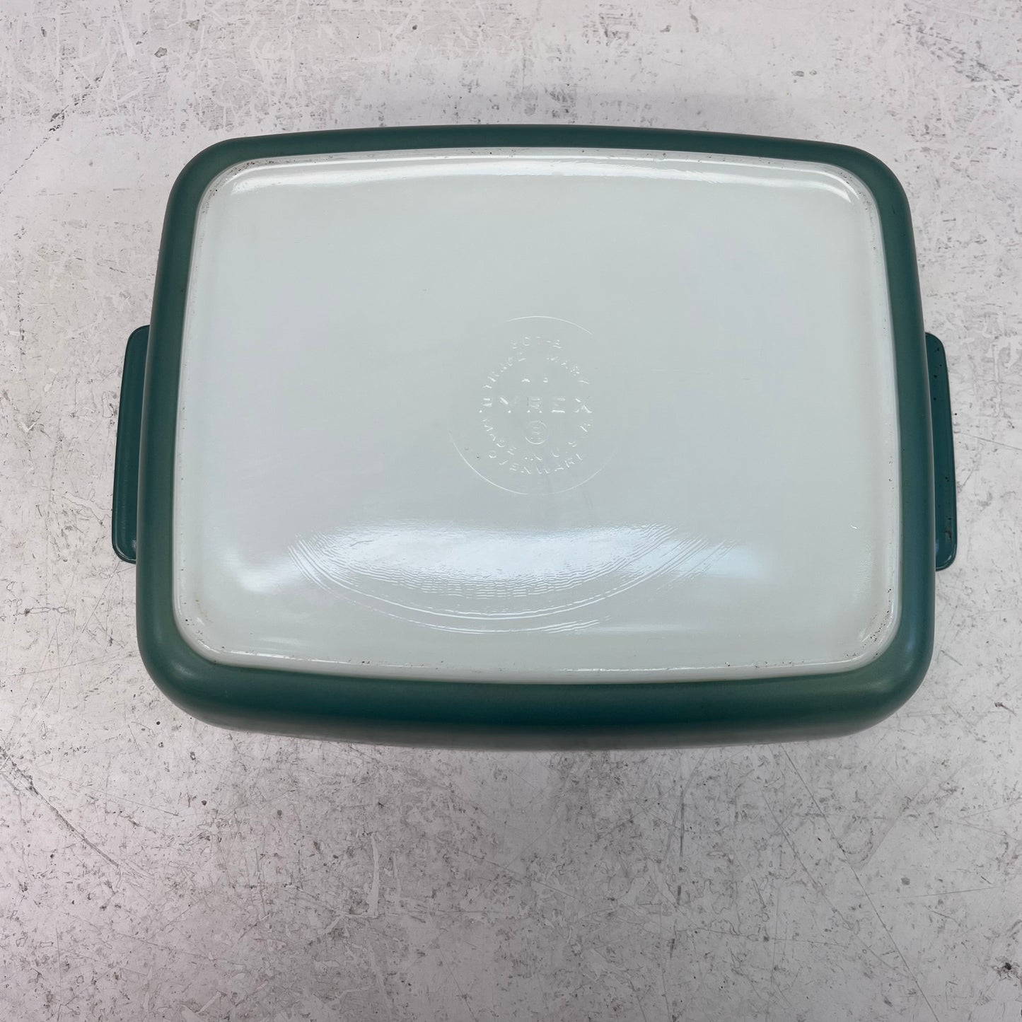 Pyrex Green Casserole Dish, #507-B