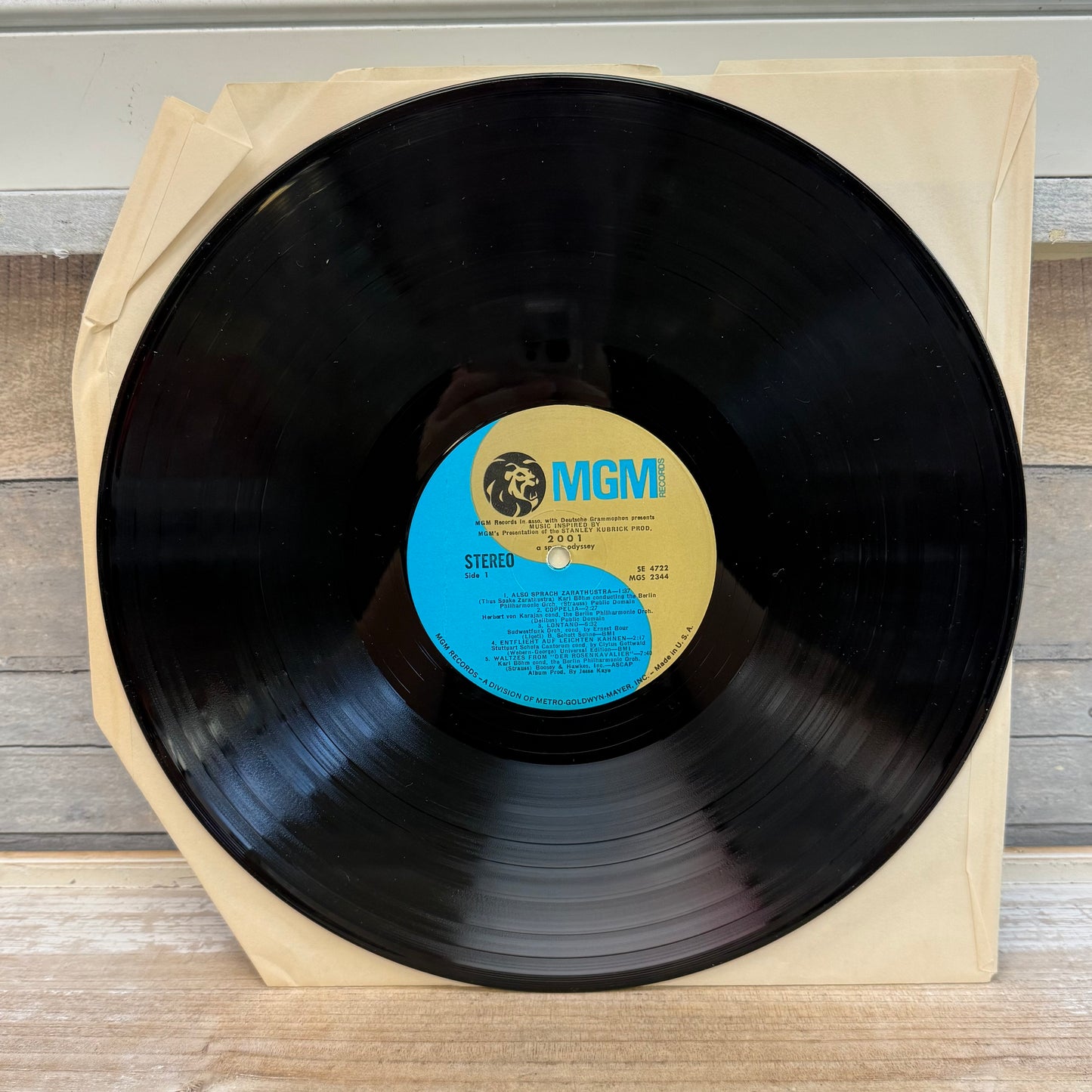 2001: A Space Odyssey Volume Two Vinyl Record, 1968