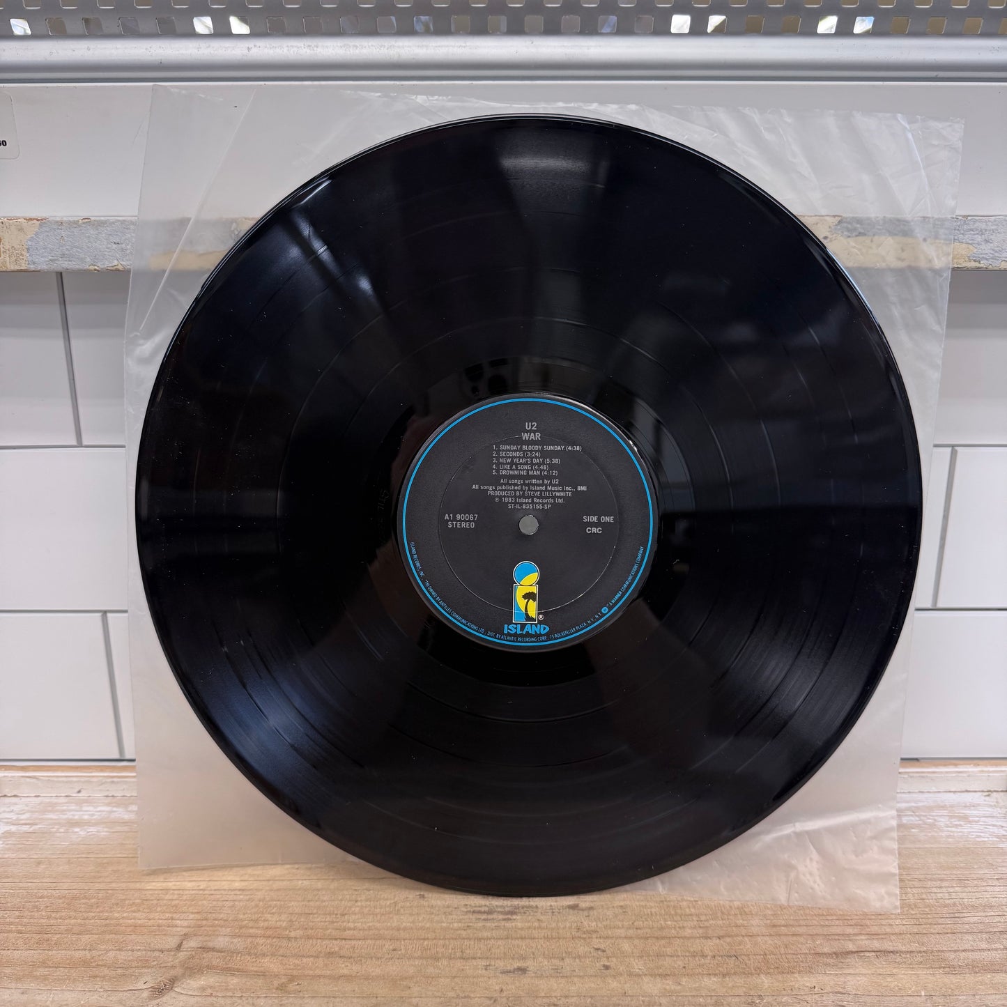 U2 War Vinyl Record LP 1983 #90067-1