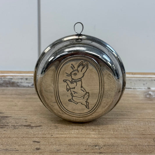 Wedgwood Peter Rabbit Silverplate Christmas Ornament