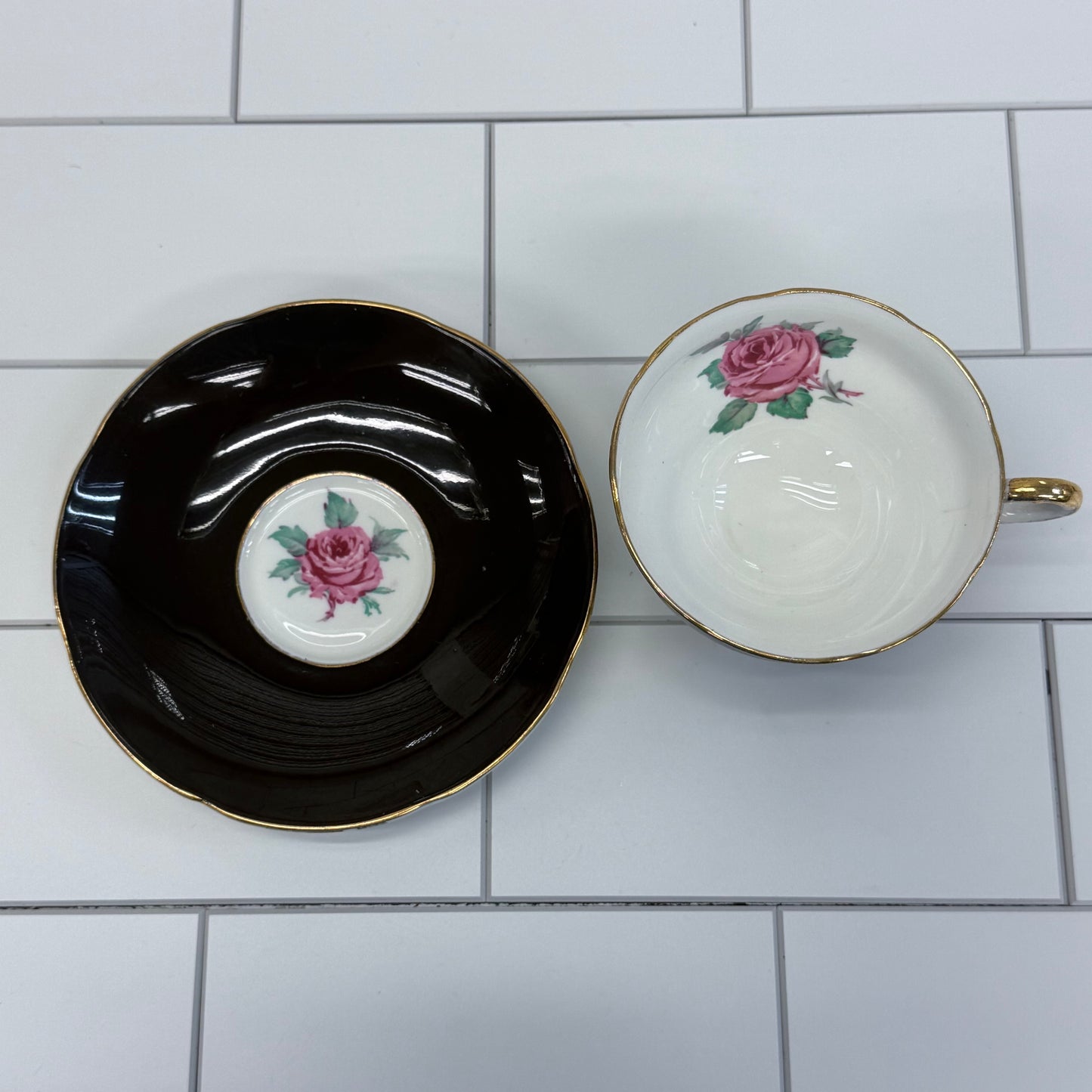 Adderley Bone China Cup & Saucer
