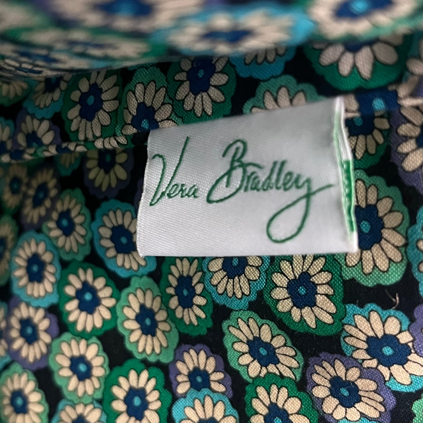 Vera Bradley Blue Rhapsody Tote Bag with Wallet, 2015