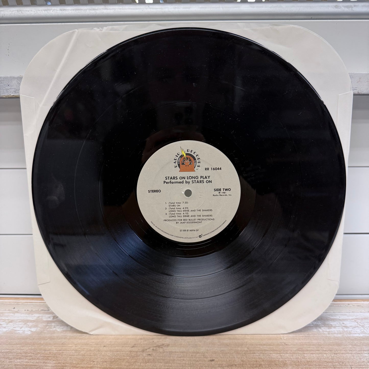 Stars on Long Play Compilation Vinyl Record, 1981