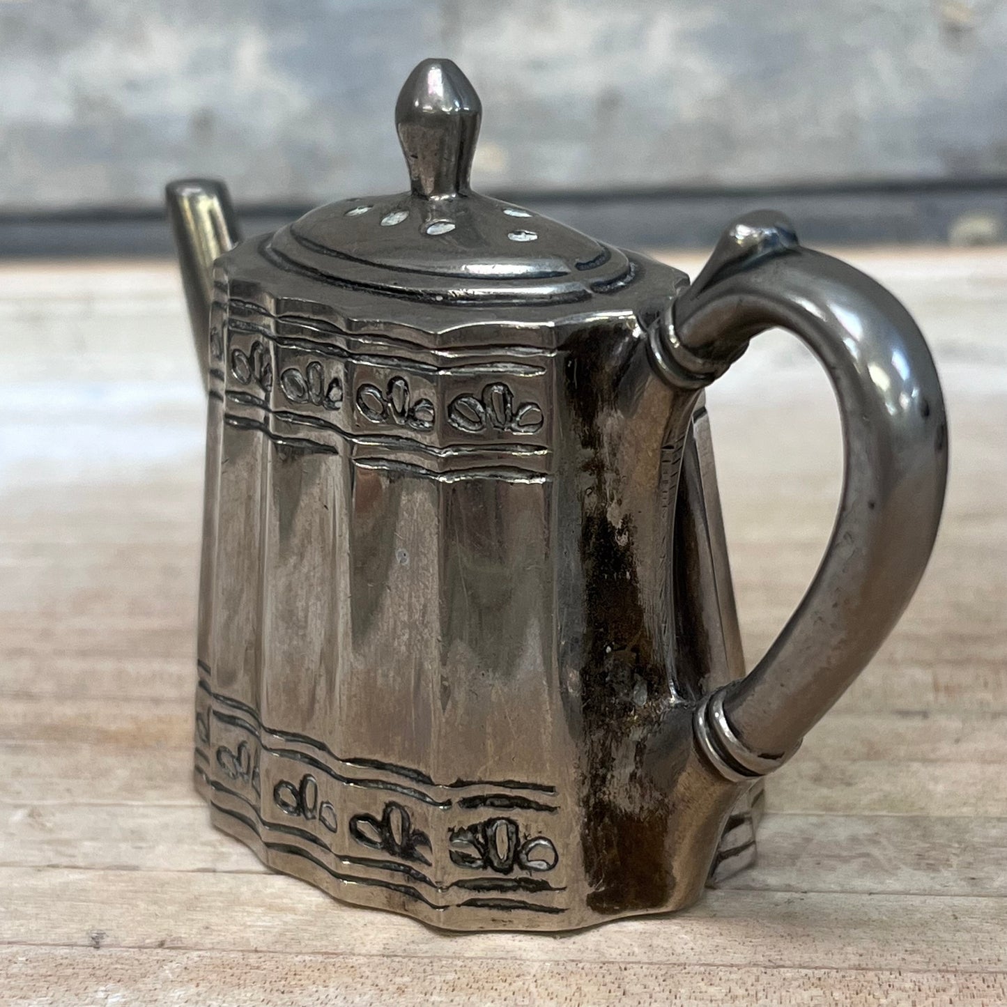 Godinger Silver-Plated Teapot Salt & Pepper Set