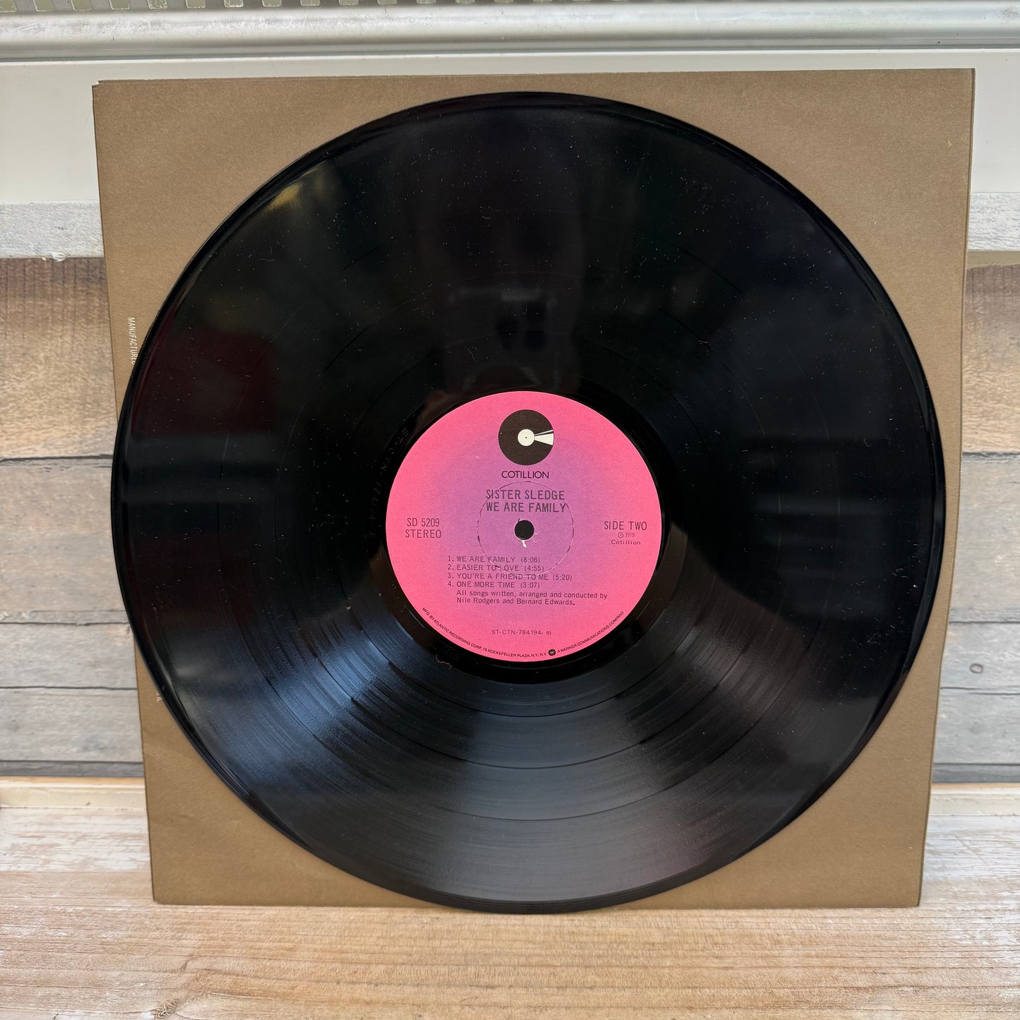 Sister Sledge We Are Family Vinyl Record, 1979