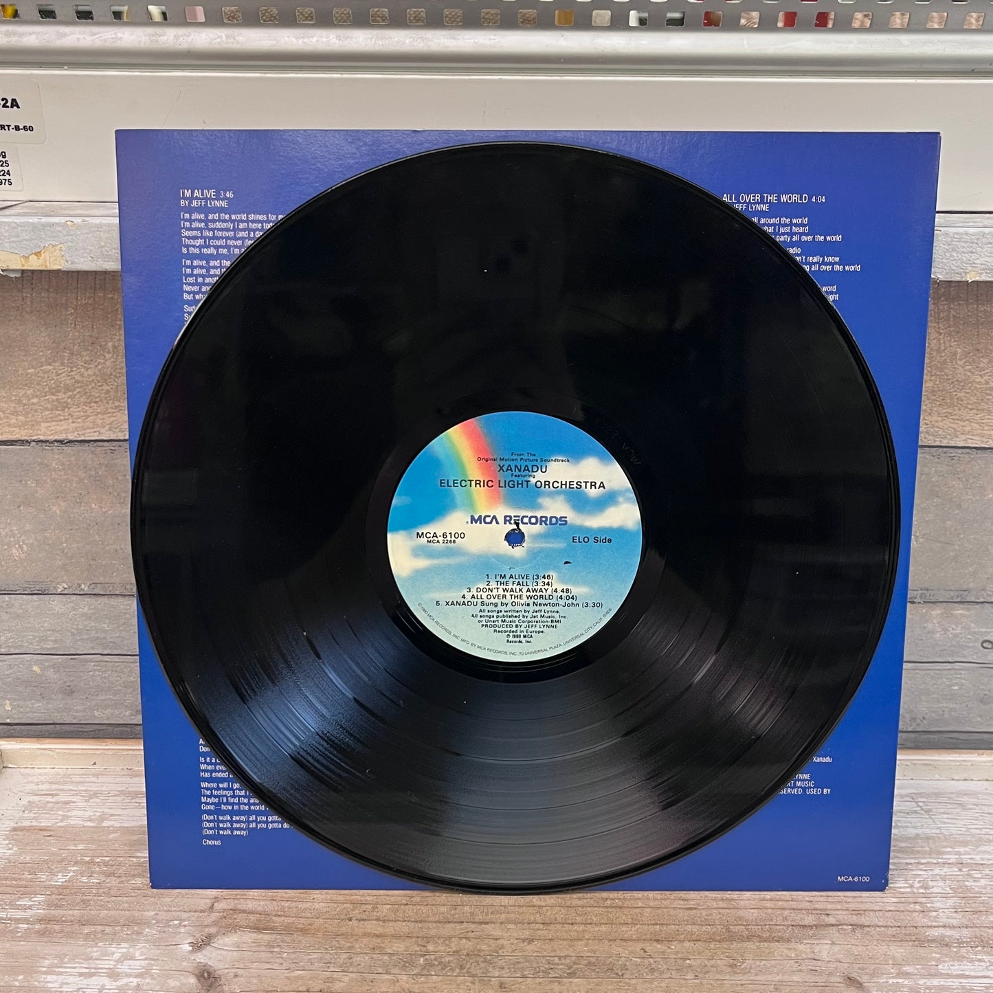 Xanadu Original Soundtrack Vinyl Record, 1980