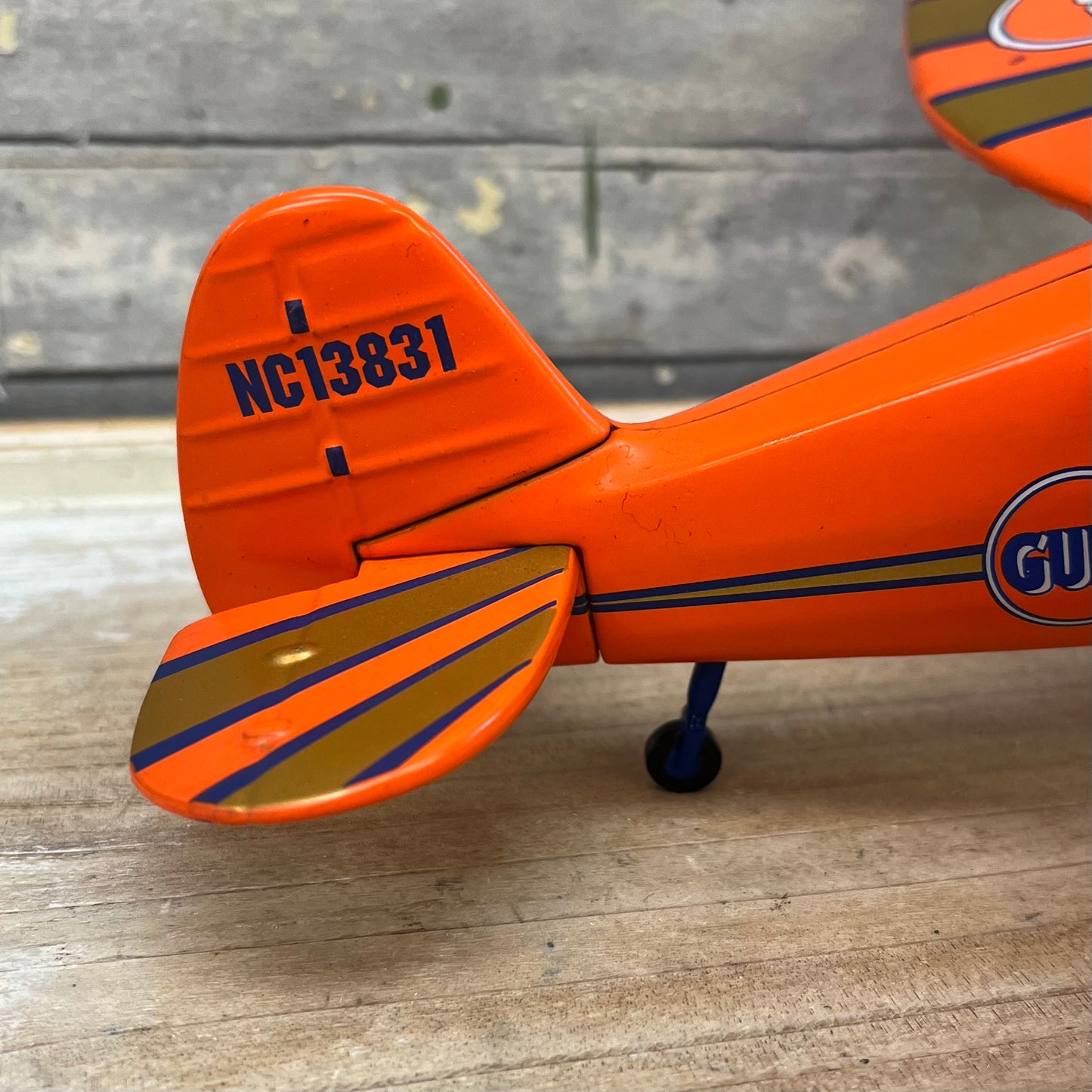 Gearbox Limited Edition Gulf Stinson Reliant Die Cast Coin Bank, 1997