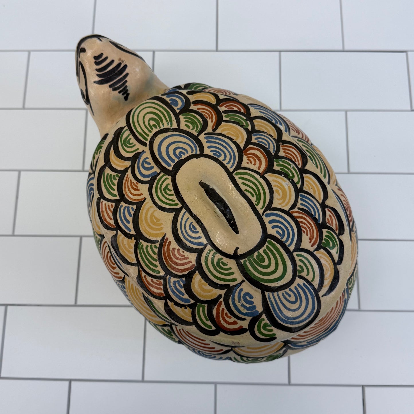 Mexican Tlaquepaque Turtle Tureen