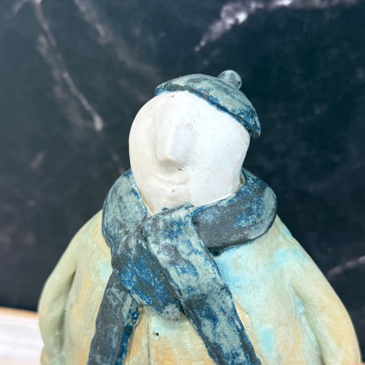 Handmade Studio Pottery Figurine, Ceramic