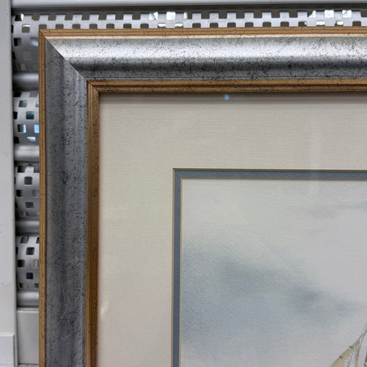 Stephen Bleinberger Full Sail Framed Nautical Art Print