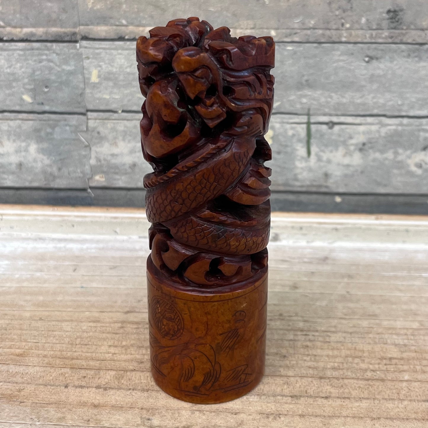 Chinese Stone Name Stamp, Frank