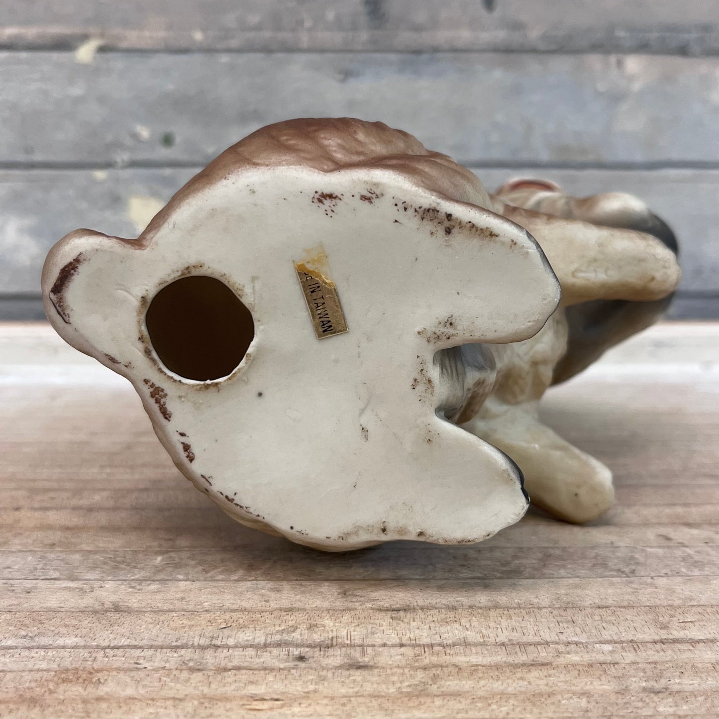 Rabbit Figurine, Bisque Porcelain