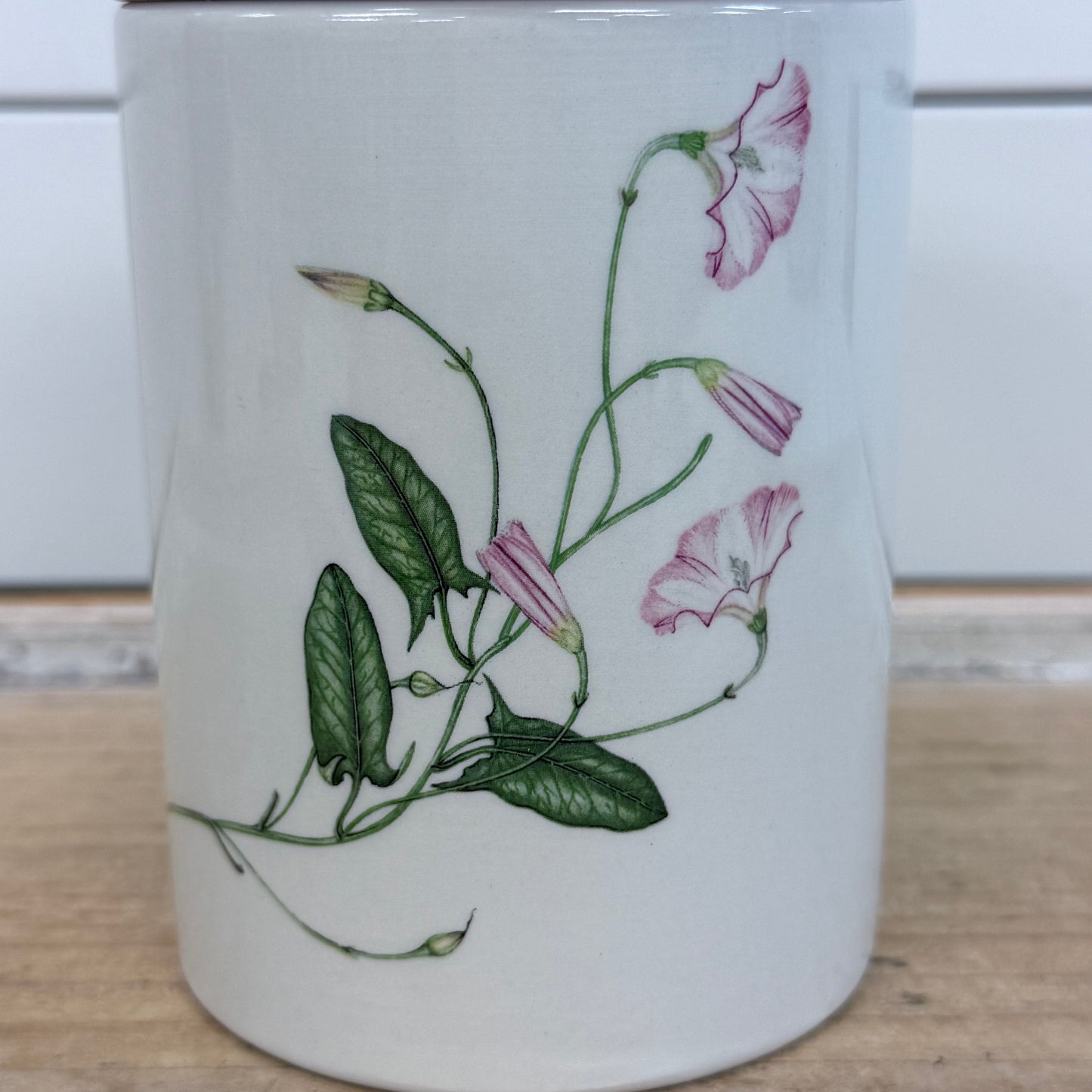 Portmeirion Queen’s Hidden Garden Canister England 1990s