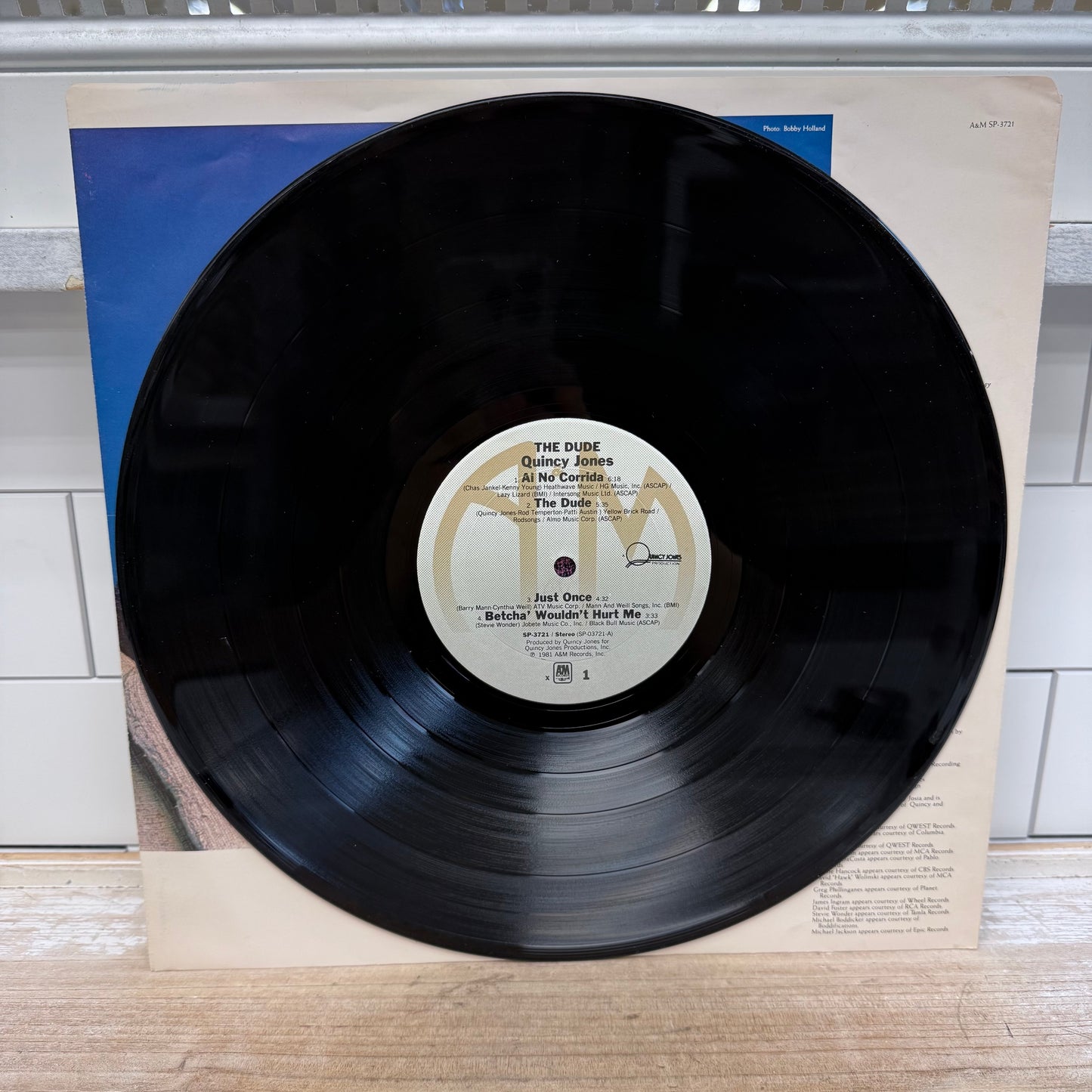 Quincy Jones The Dude Vinyl Record, 1981