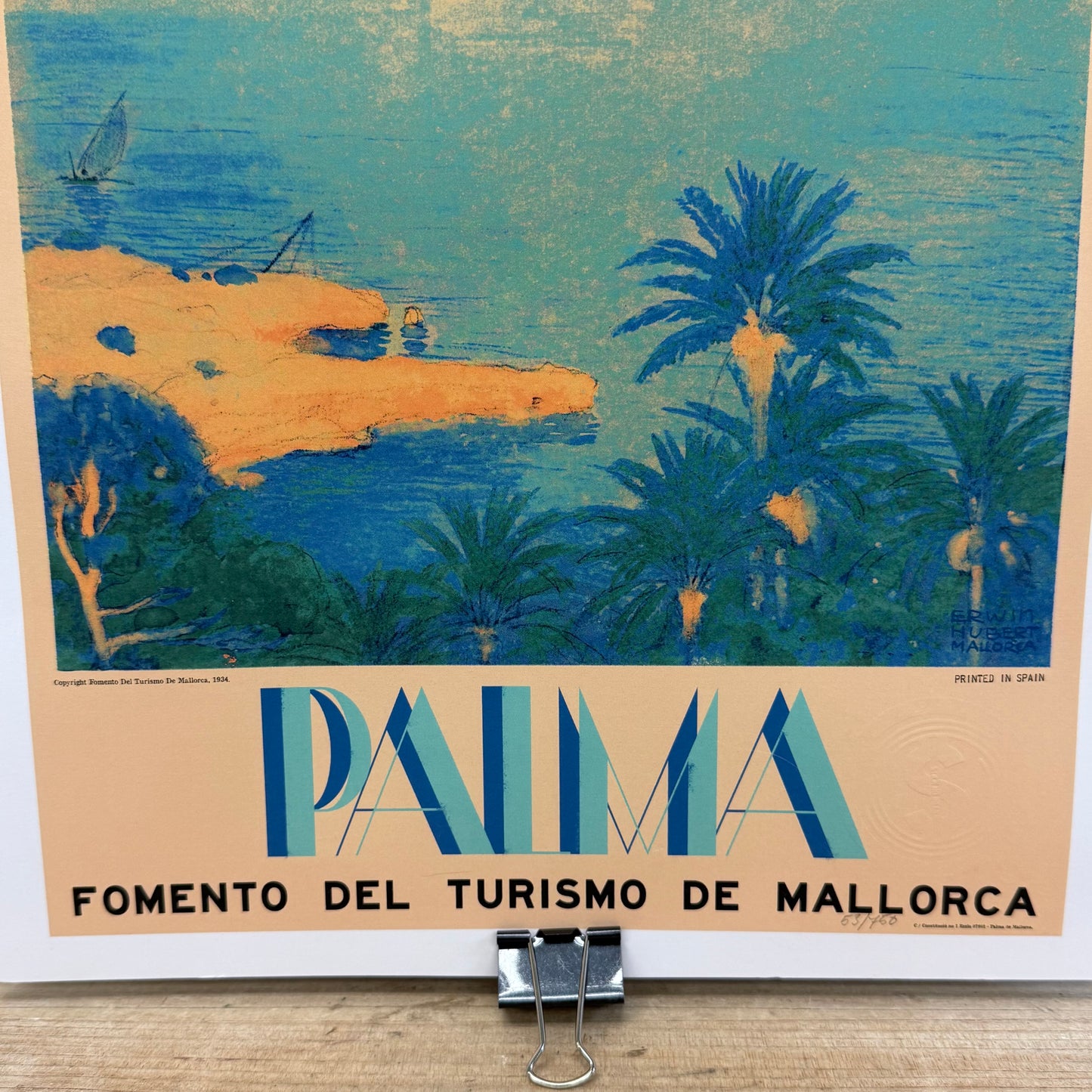 Erwin Hubert Mallorca Tourism Art Poster Selection