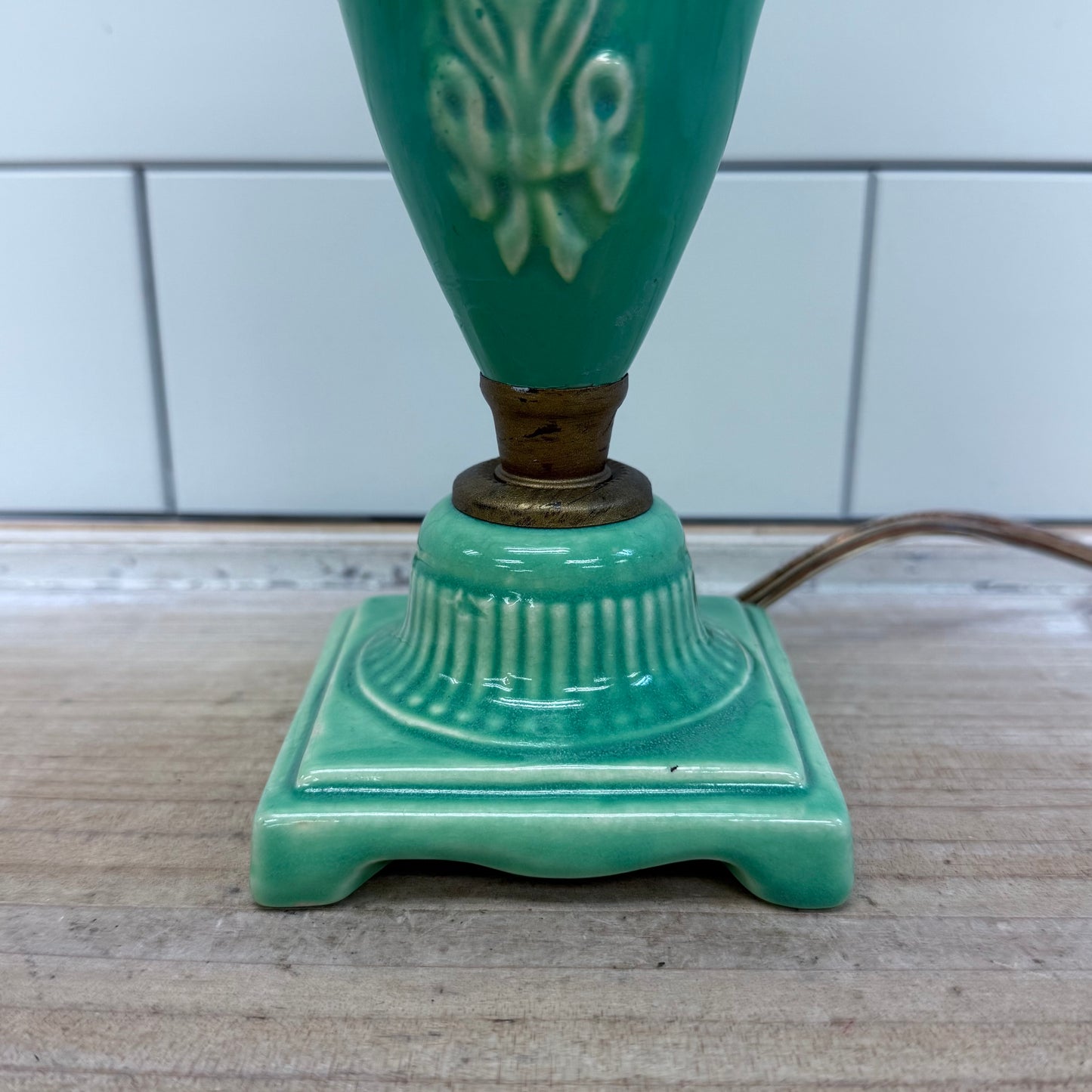 Table Lamp Urn Shaped Ceramic MCM