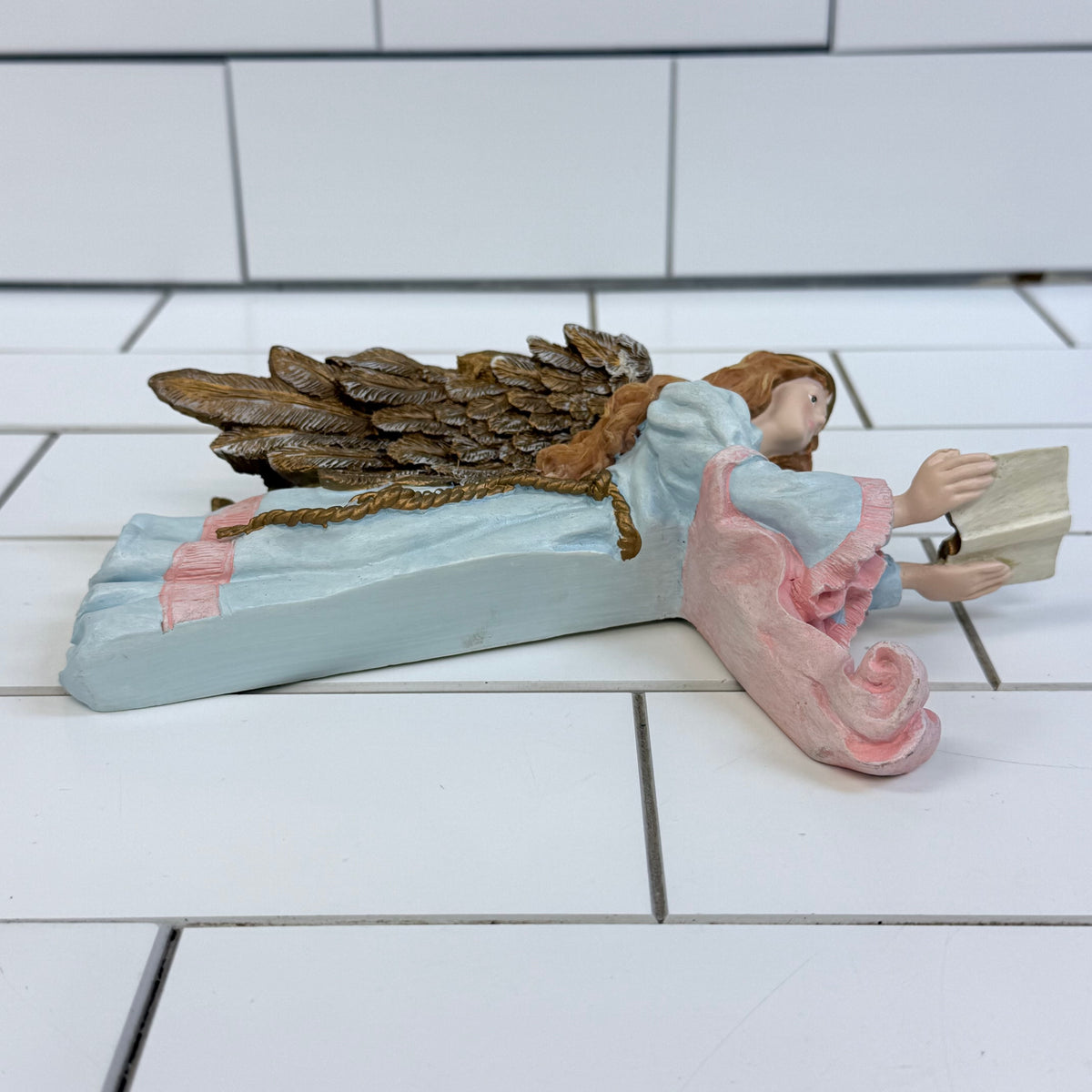 Avon Gift Collection Flying Angel Figurine with Box