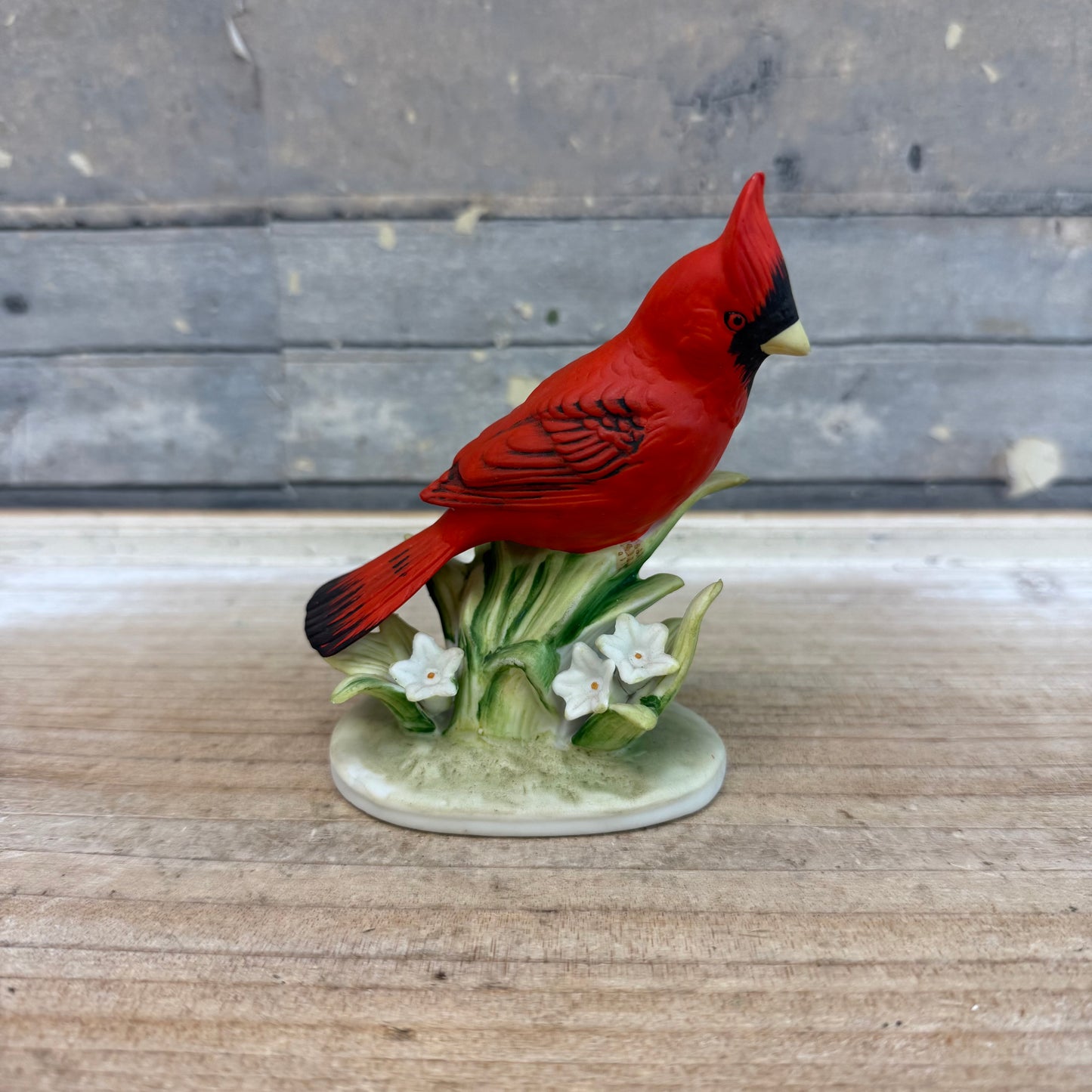 Lefton Cardinal Bisque Porcelain Figurine, 1970s