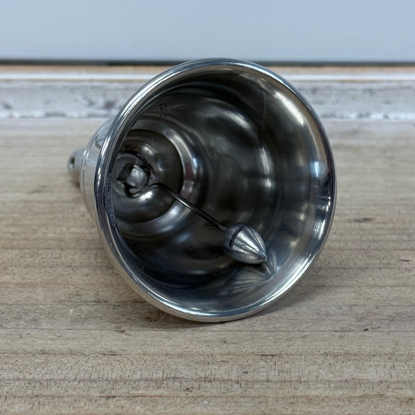 Shirley Pewter Ornament, Holiday Bell 1997